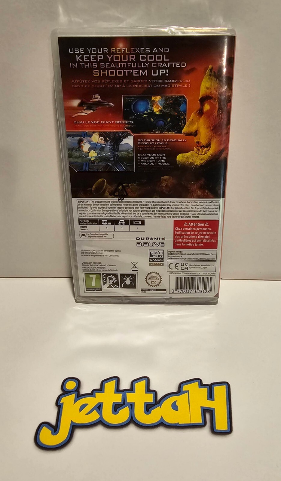 Sturmwind EX – Nintendo Switch PEGI 7 – LE3000 – BRAND NEW/SEALED w/ Protector!