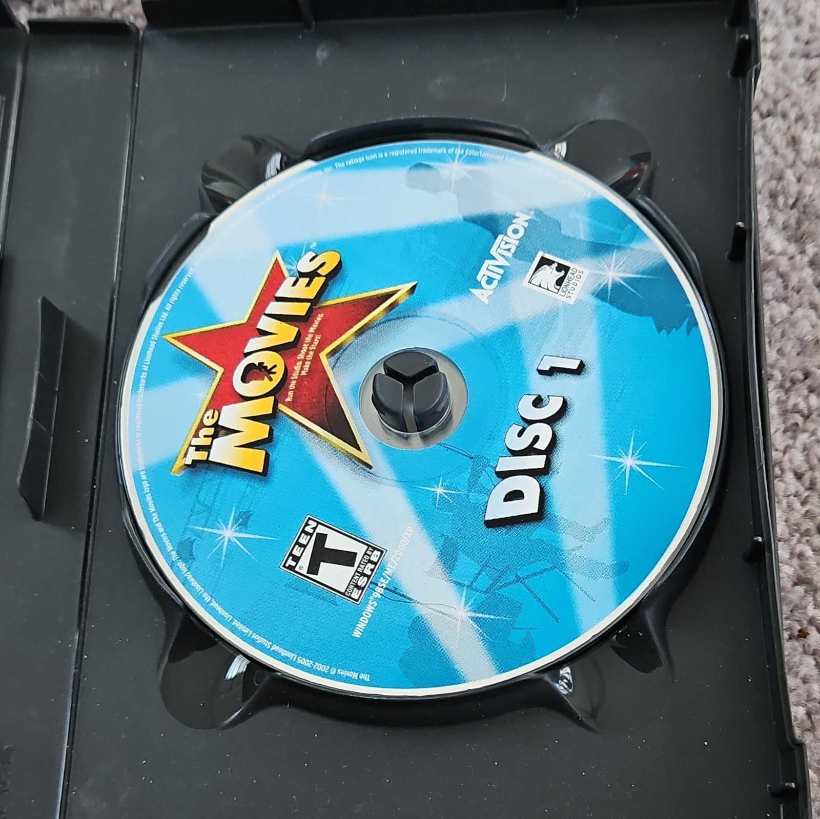 Activision The Movies PC Simulation (T-Teen) Life Sim Game Complete w/ Manual