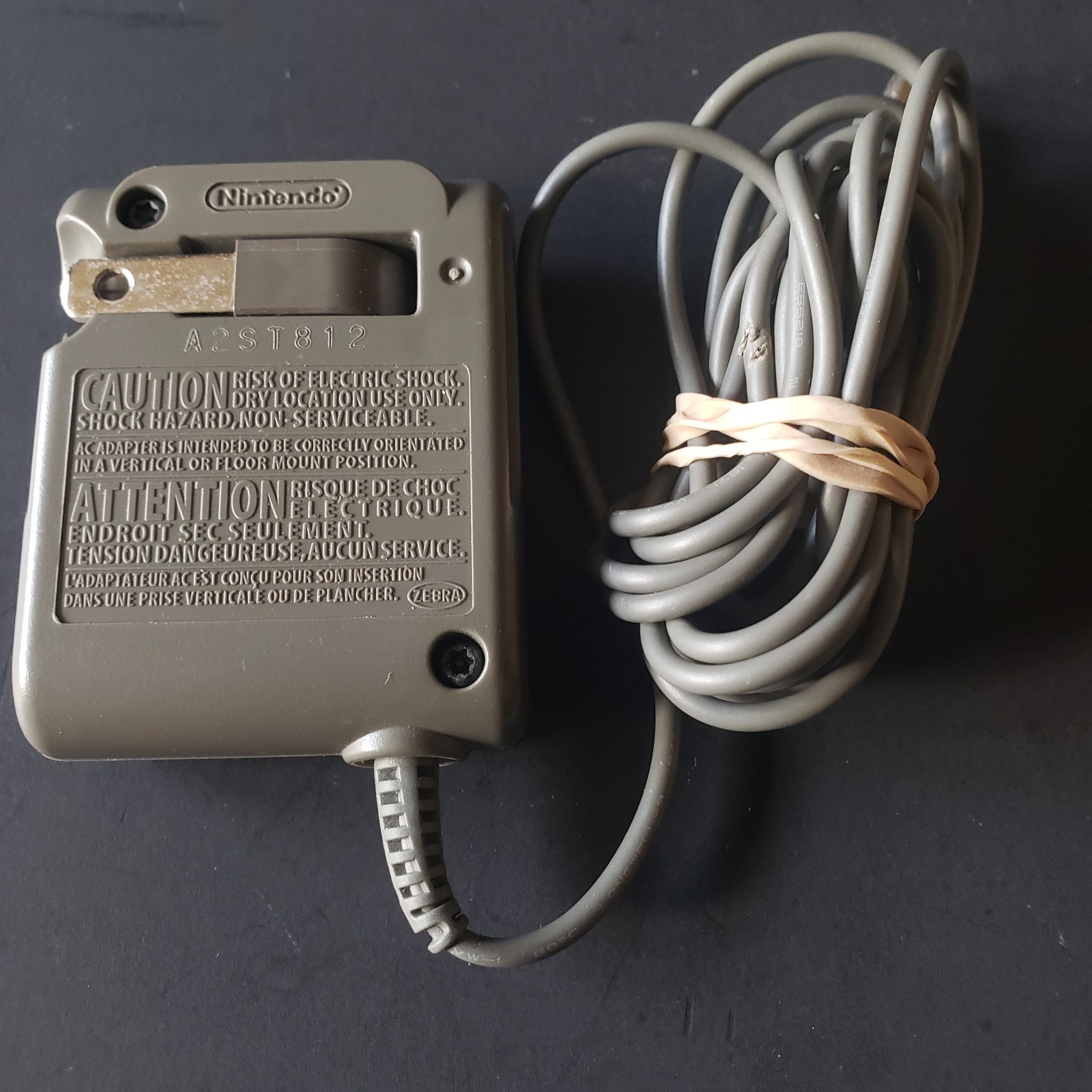 OEM Official Nintendo USG-002 DS Lite Wall Power Charger Cord Cable AC Adapter