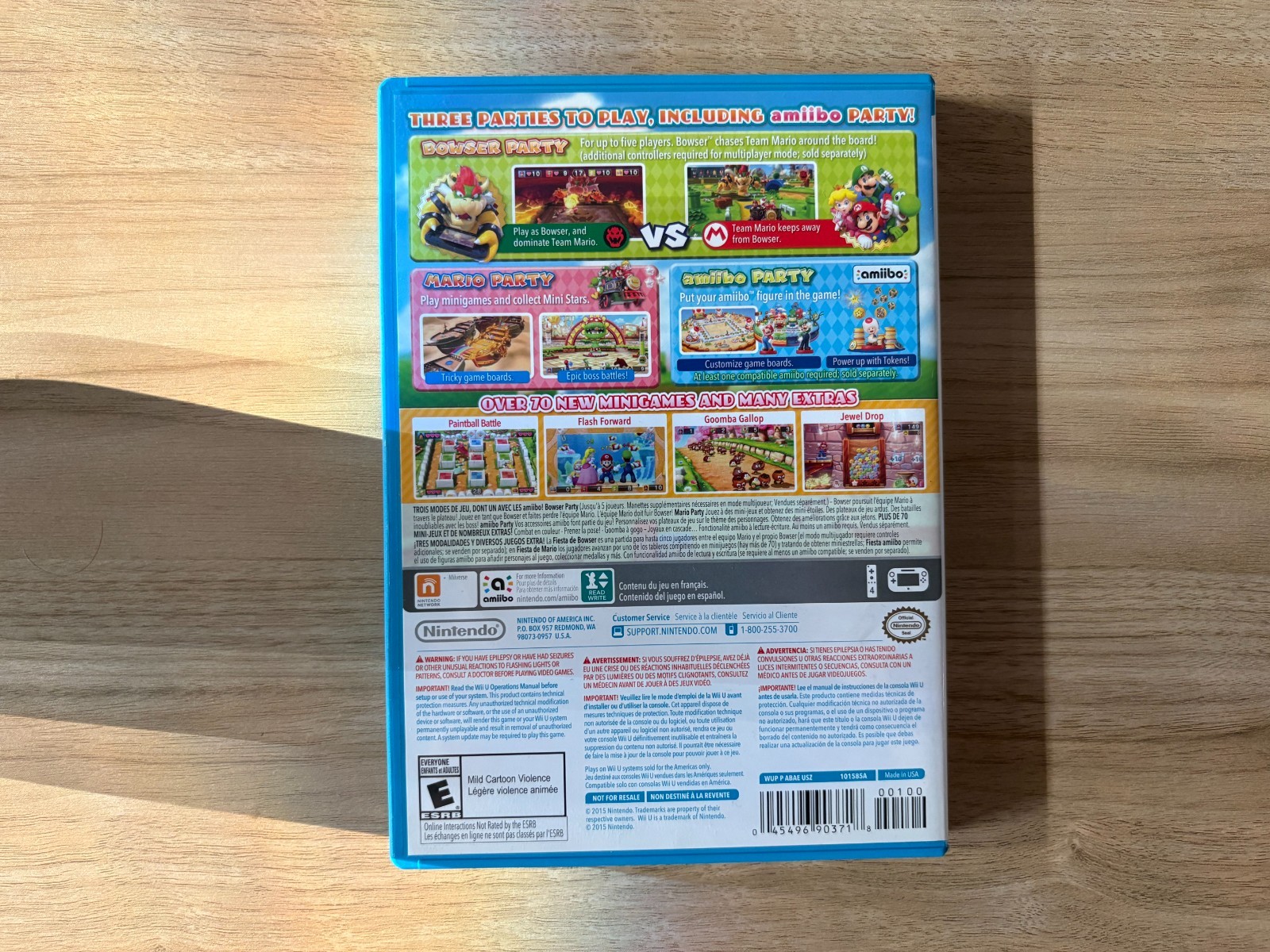 Wii U – Mario Party 10 – Tested and Works Great