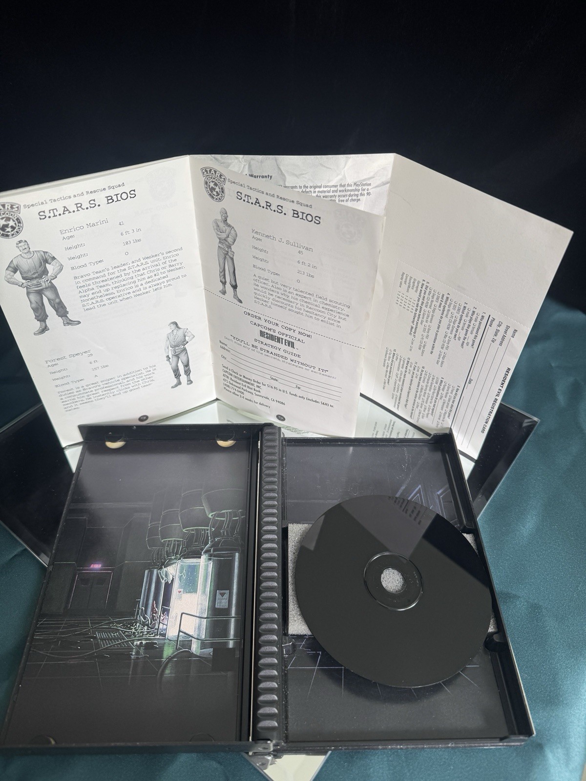 PS1 Resident Evil Longbox Sony PlayStation 1, 1996