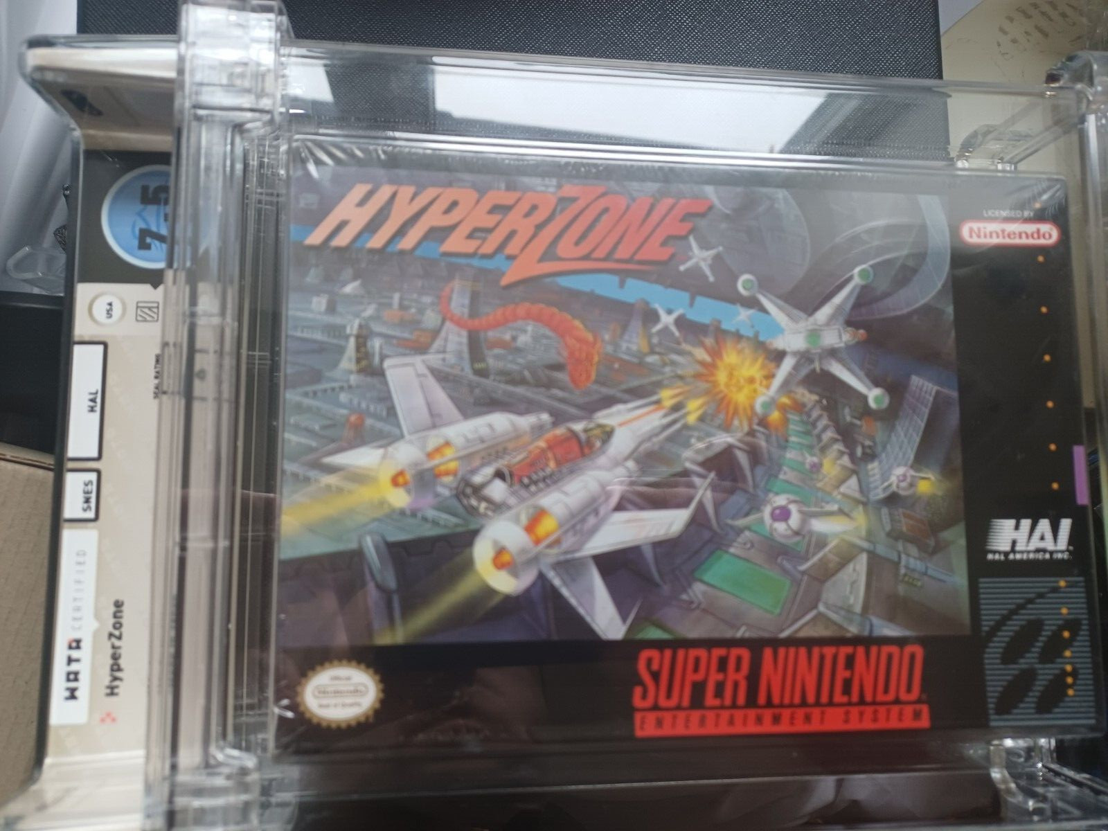 HyperZone (Super Nintendo) SNES WATA 7.5 – A – Sealed