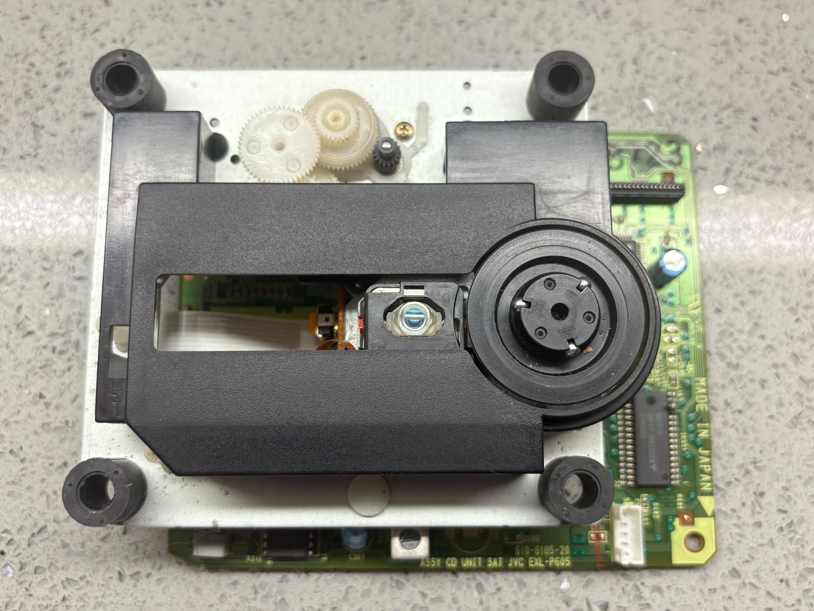SEGA SATURN MODEL 2 OEM JVC EXL-P605 CD ROM LASER ASSEMBLY DISC DRIVE TESTED