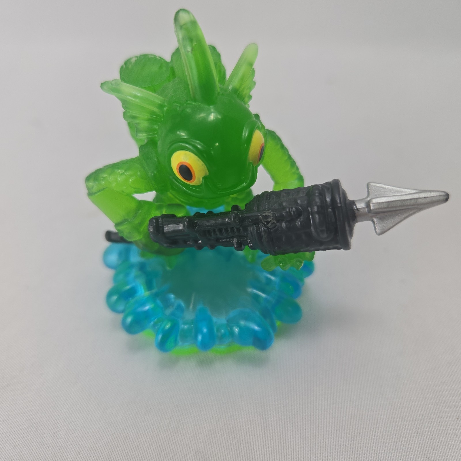 Clear Green Gill Grunt Skylanders Spyros Adventure Imaginators