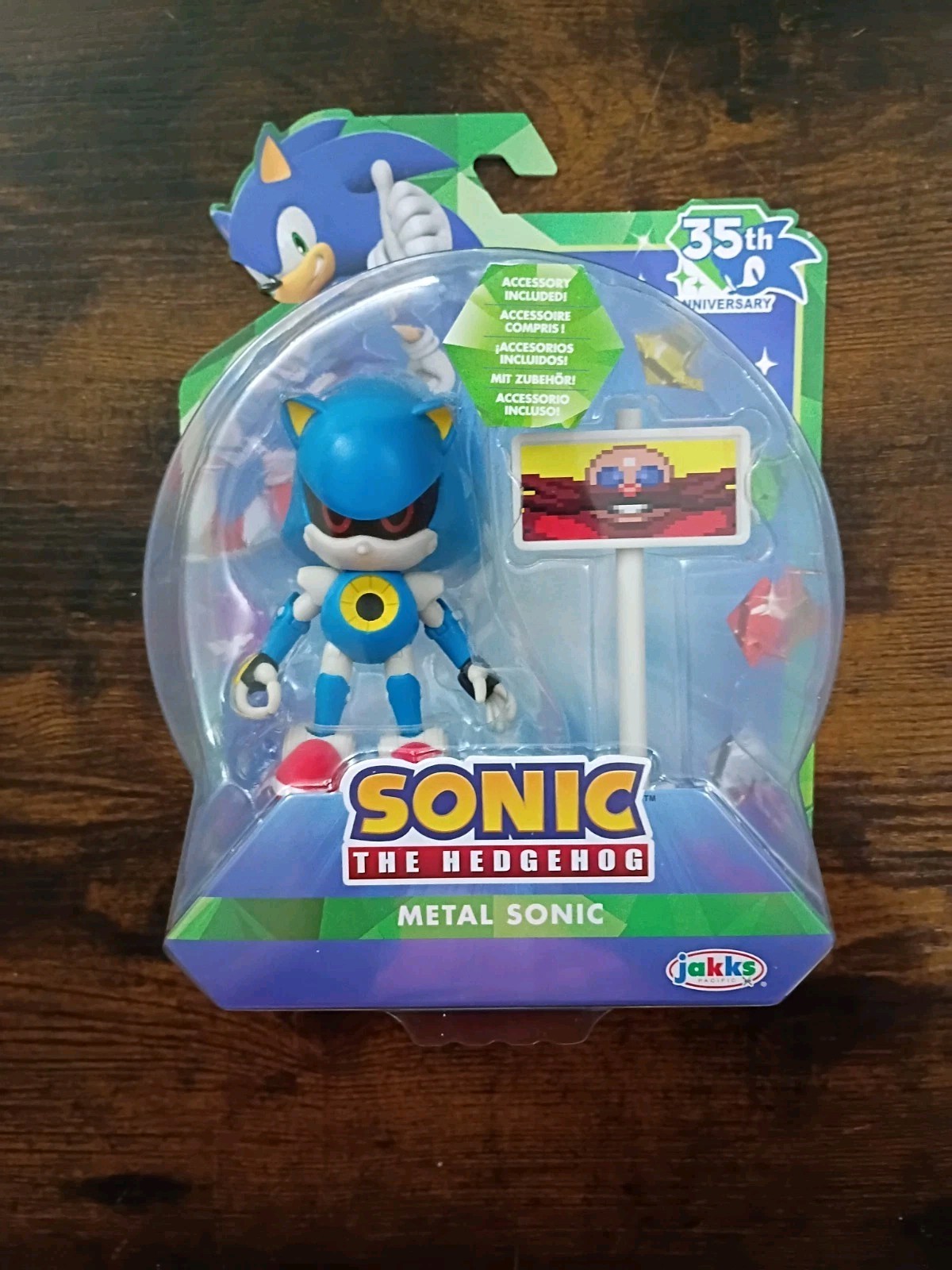 6-PK SONIC the HEDGEHOG 4″ Lot Tails Classic Modern Metal 35th Jakks SEGA
