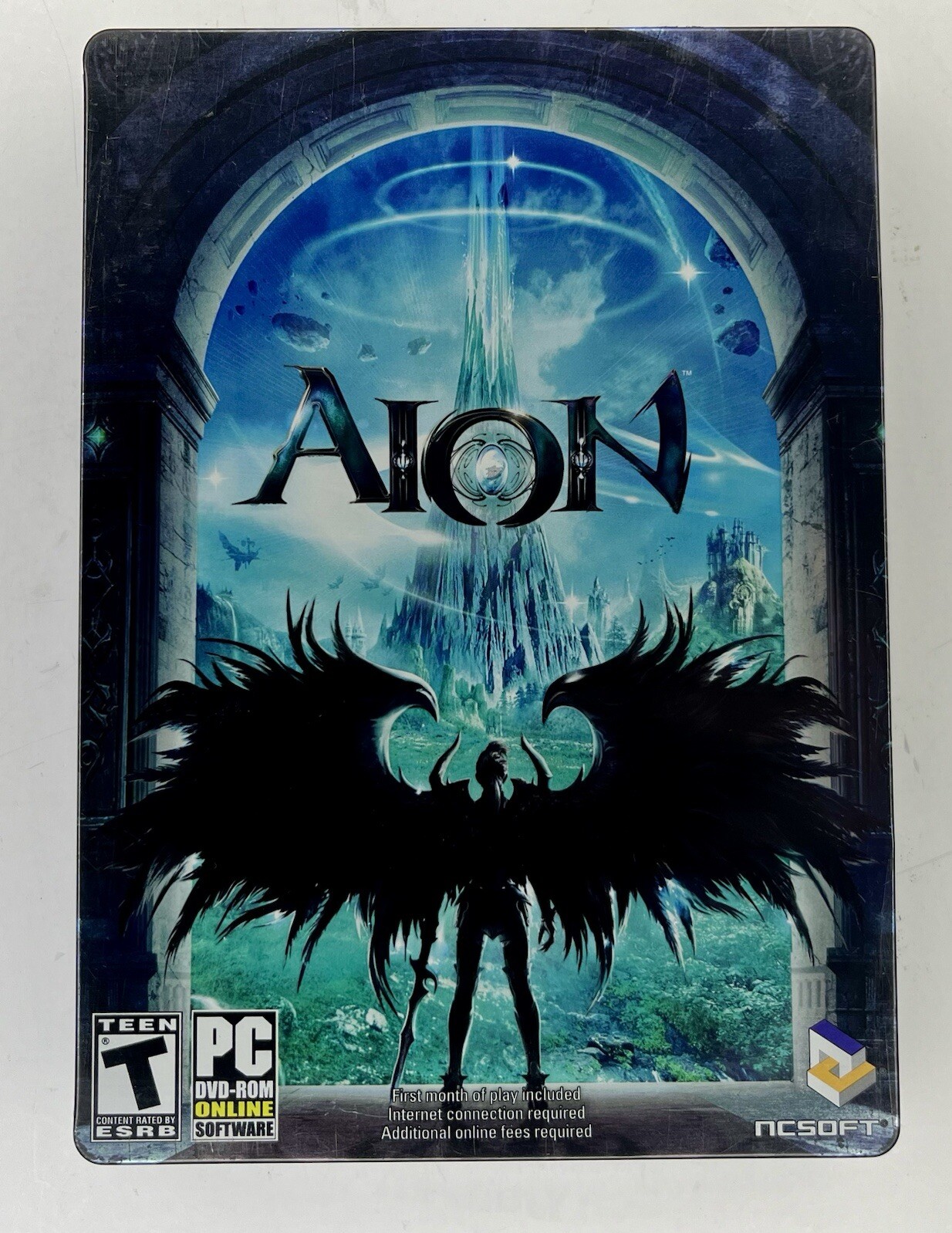 Aion (PC DVD-Rom, 2009, 2-Discs) Steelbook Edition Complete with Game manual CIB