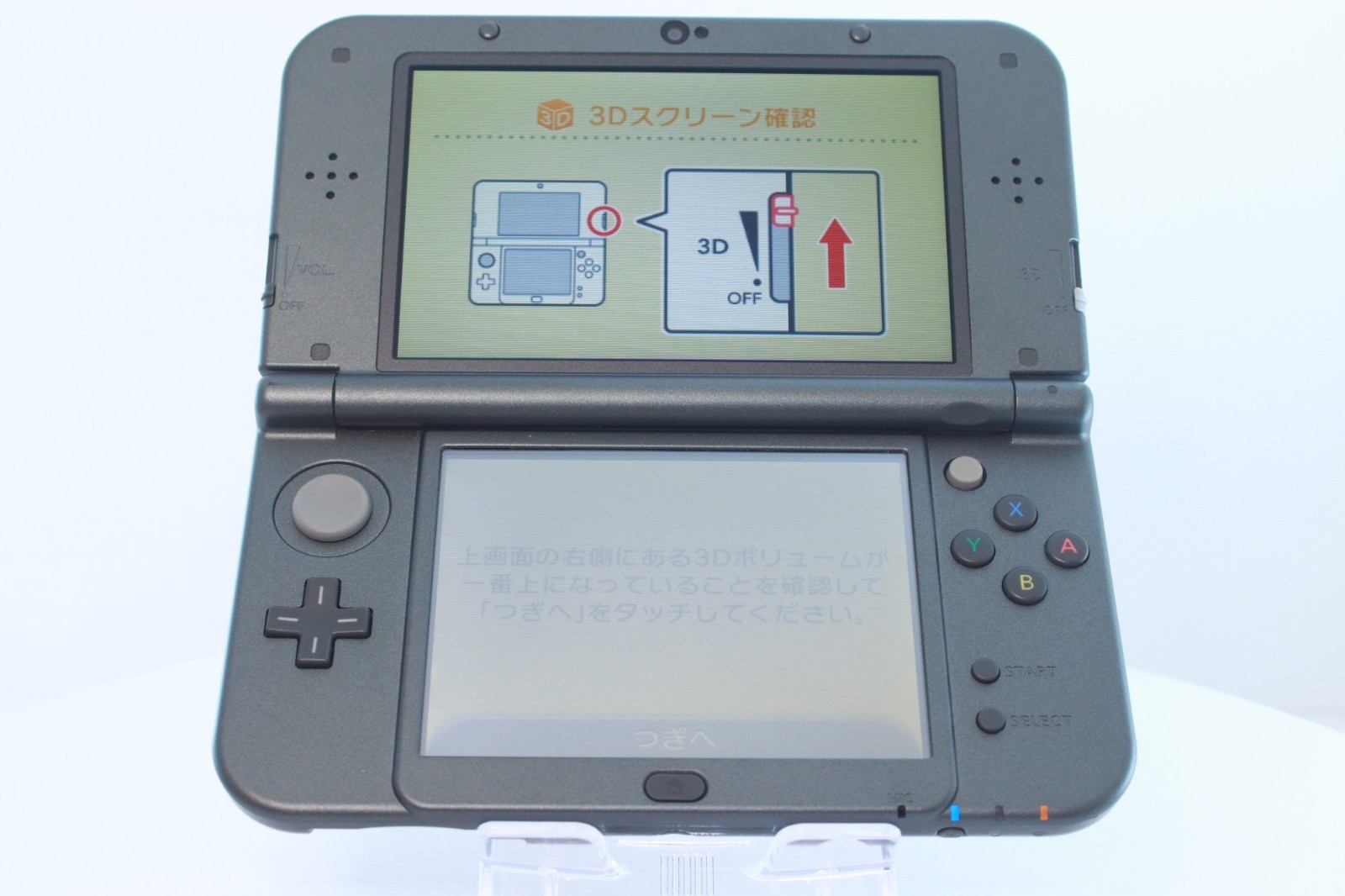 New Nintendo 3DS LL XL Metallic Black [Rank : A]Region-locked