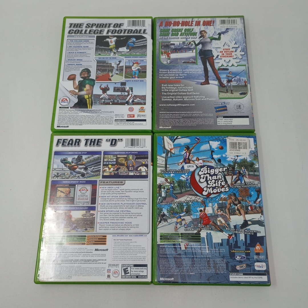 Lot Of 21 OG XBOX Games With Cases (UNTESTED) See Pics!