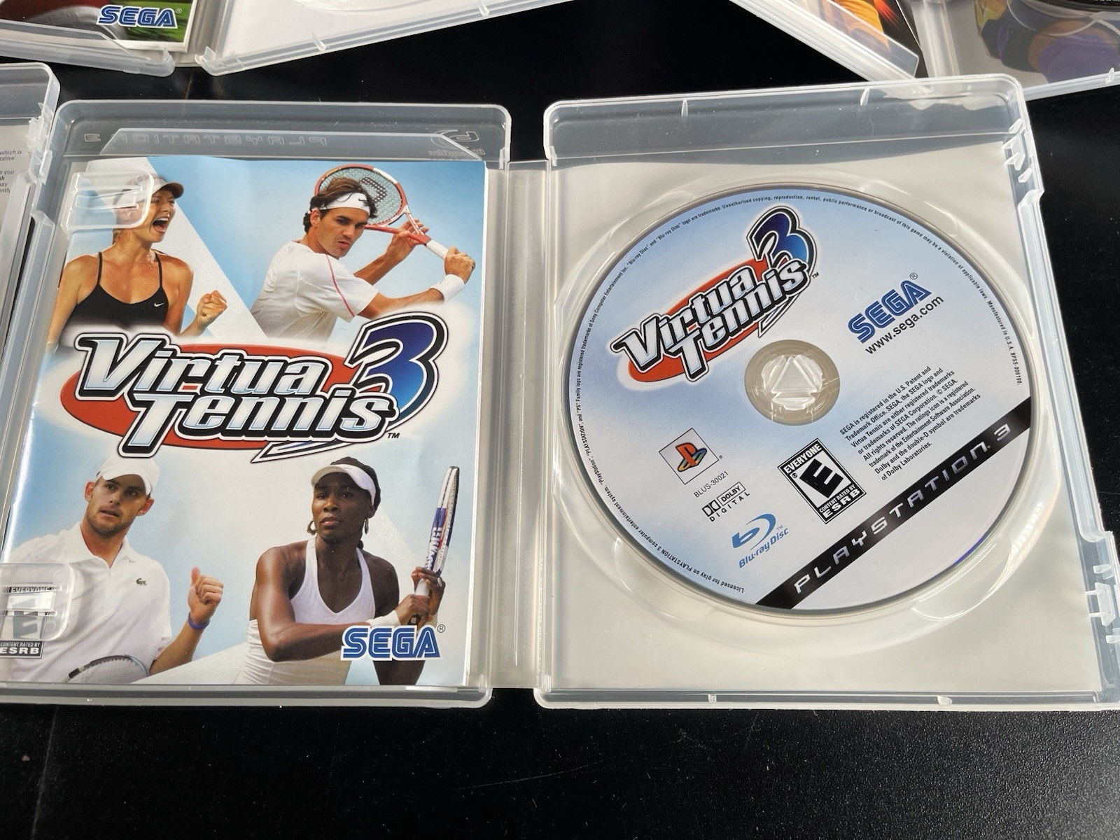 PS3 Game Lot x 5 South Park Tennis NBA 07 Sonic Everybody Dance