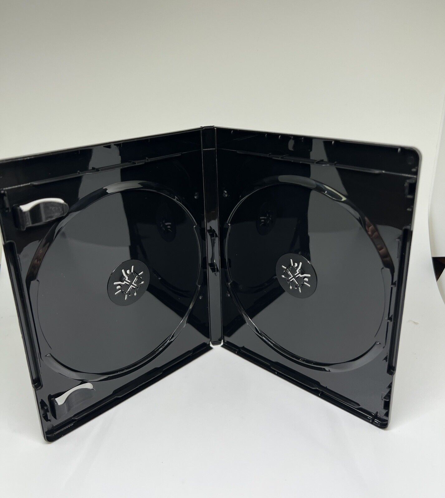 NEW 12MM 4K ULTRA HD BLACK DOUBLE (2) DVD CASE, SLEEVE, PS2-12MM UHD(G22)