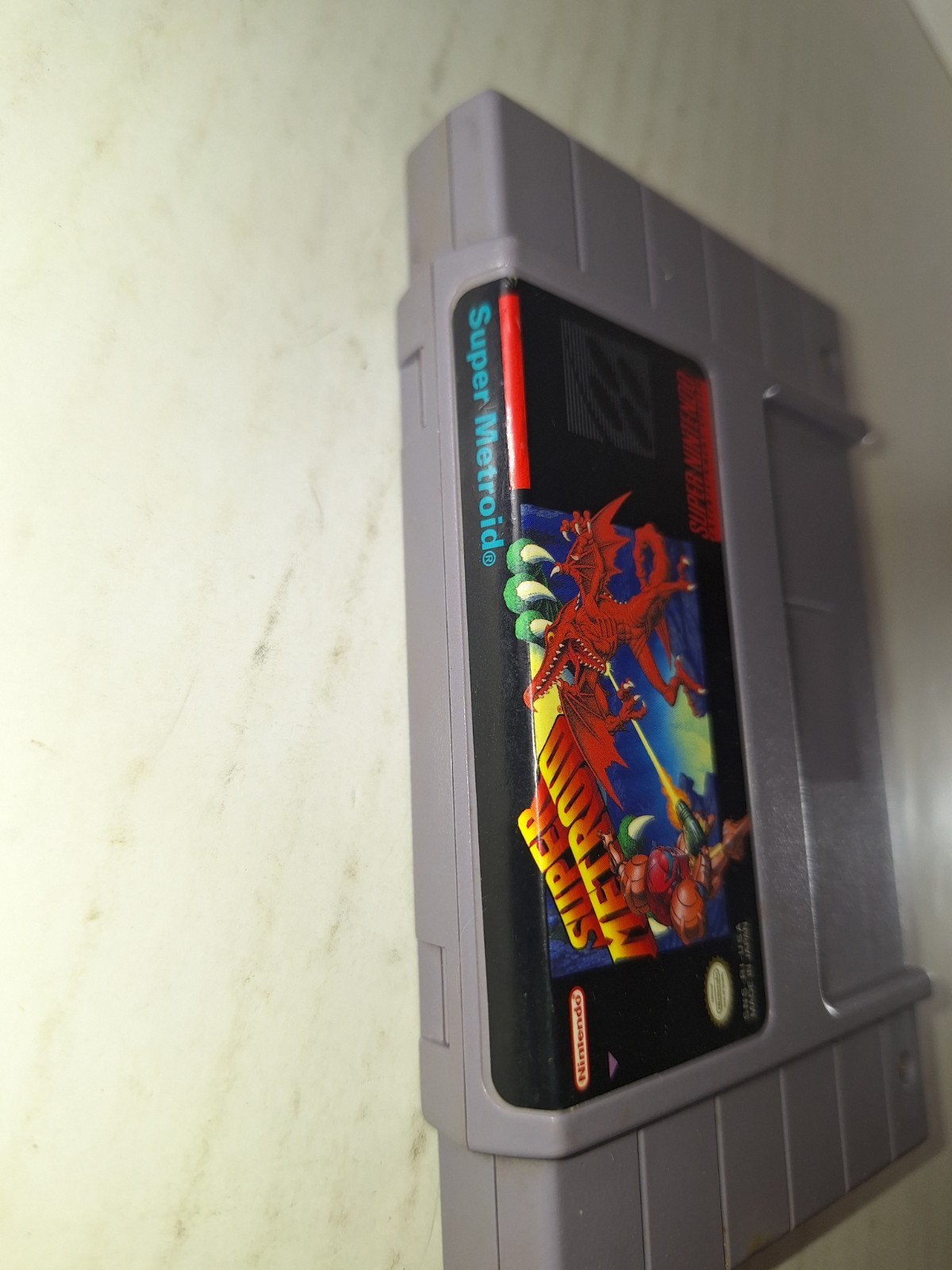 Nintendo Super Metroid Metroid Series Cartridge for Super Nintendo SNES NTSC-U/C