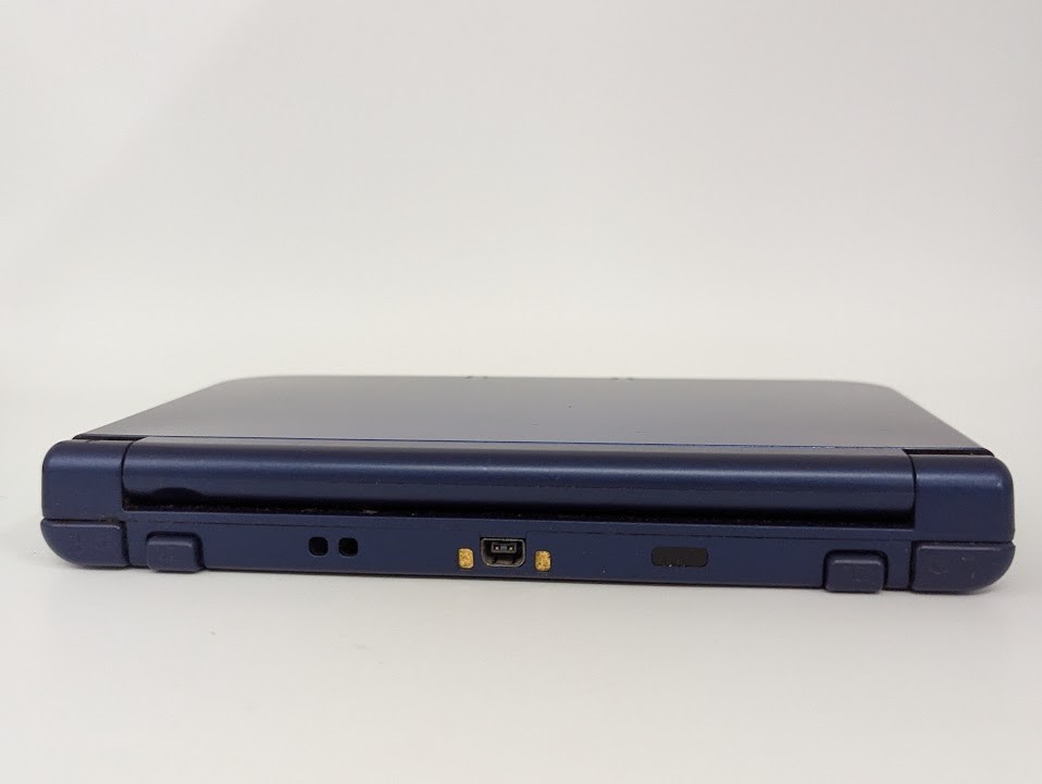 B327 Nintendo new 3DS LL XL console Metallic Blue Japan w/pen fx