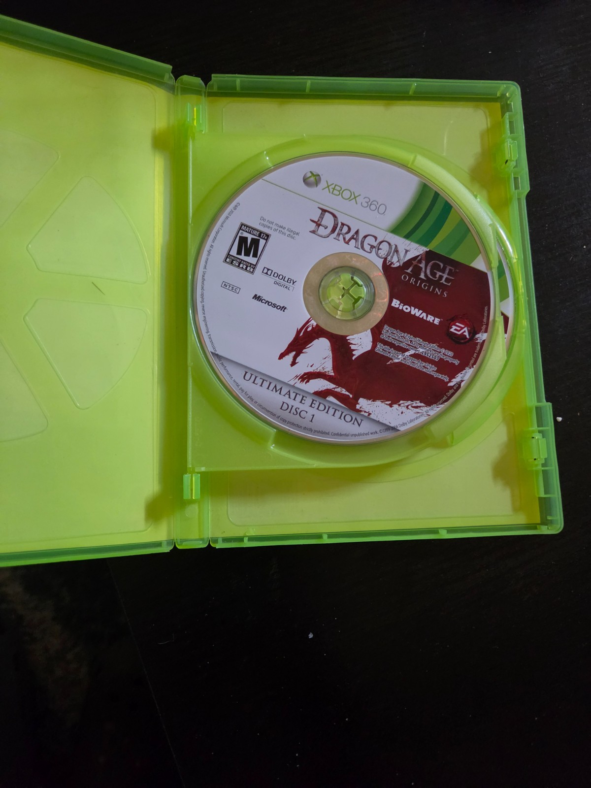 Dragon Age: Origins — Ultimate Edition (Microsoft Xbox 360, 2010)