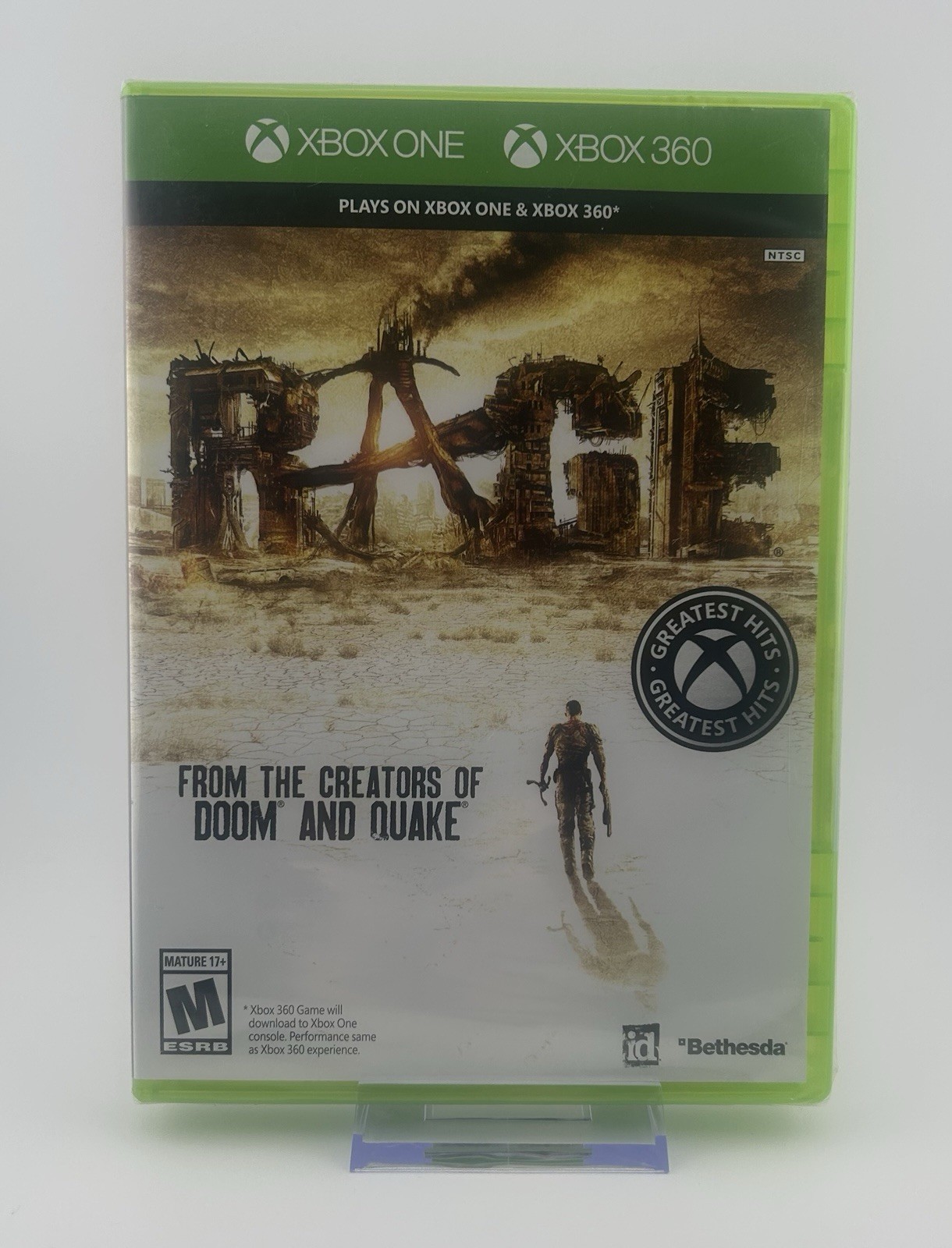 RAGE Xbox 360 / Xbox One NEW Factory Sealed