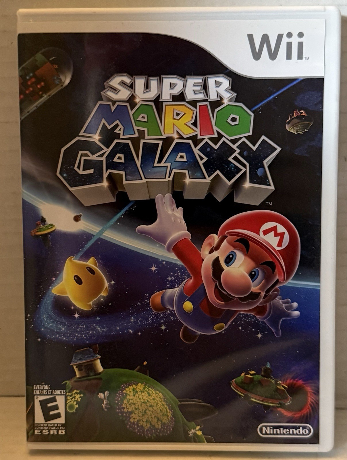 Super Mario Galaxy (Nintendo Wii, 2007) Complete, CIB – Tested