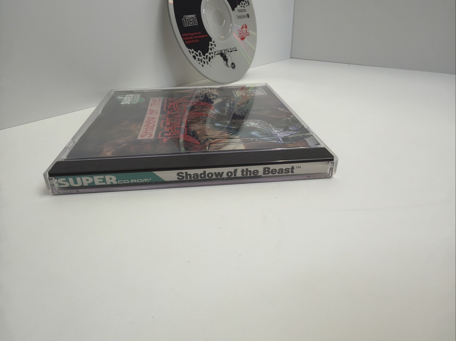 Shadow of the Beast TurboGrafx Super CD Turbo Duo Tested Complete CIB