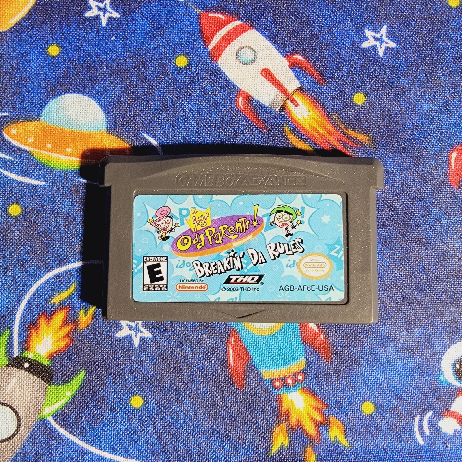 The Fairly Odd Parents Breakin Da Rules Nintendo GameBoy Advance – GBA – TESTED