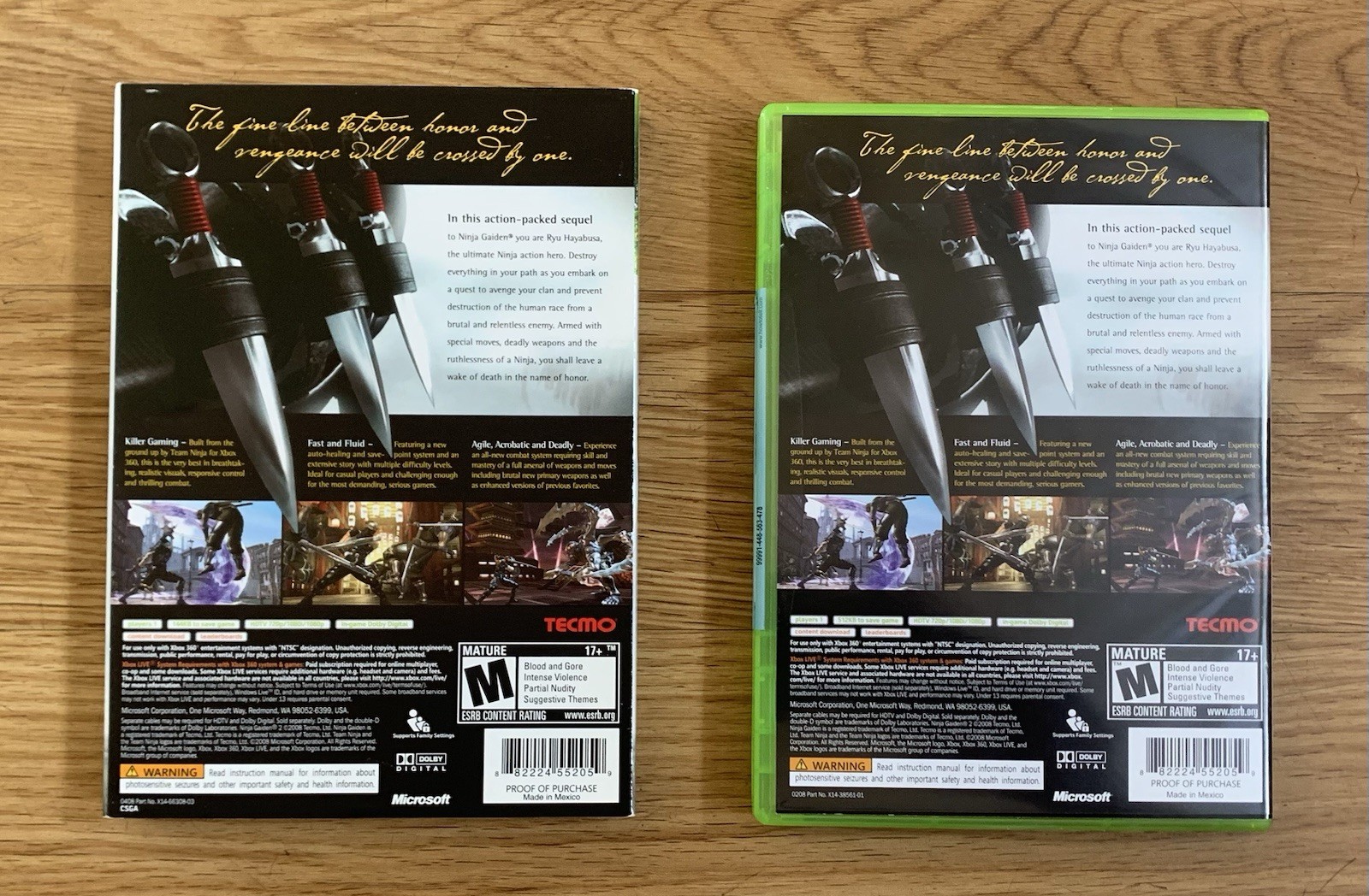 Ninja Gaiden 2 II (Microsoft Xbox 360, 2008) w/ Slipcover Sealed Company Store
