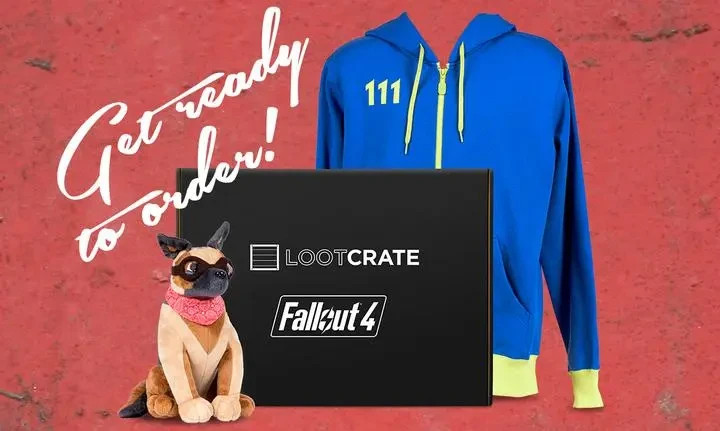 New! Fallout 4 x Loot Crate x Bethesda Limited Edition 2015 Bundle (Size: XL)