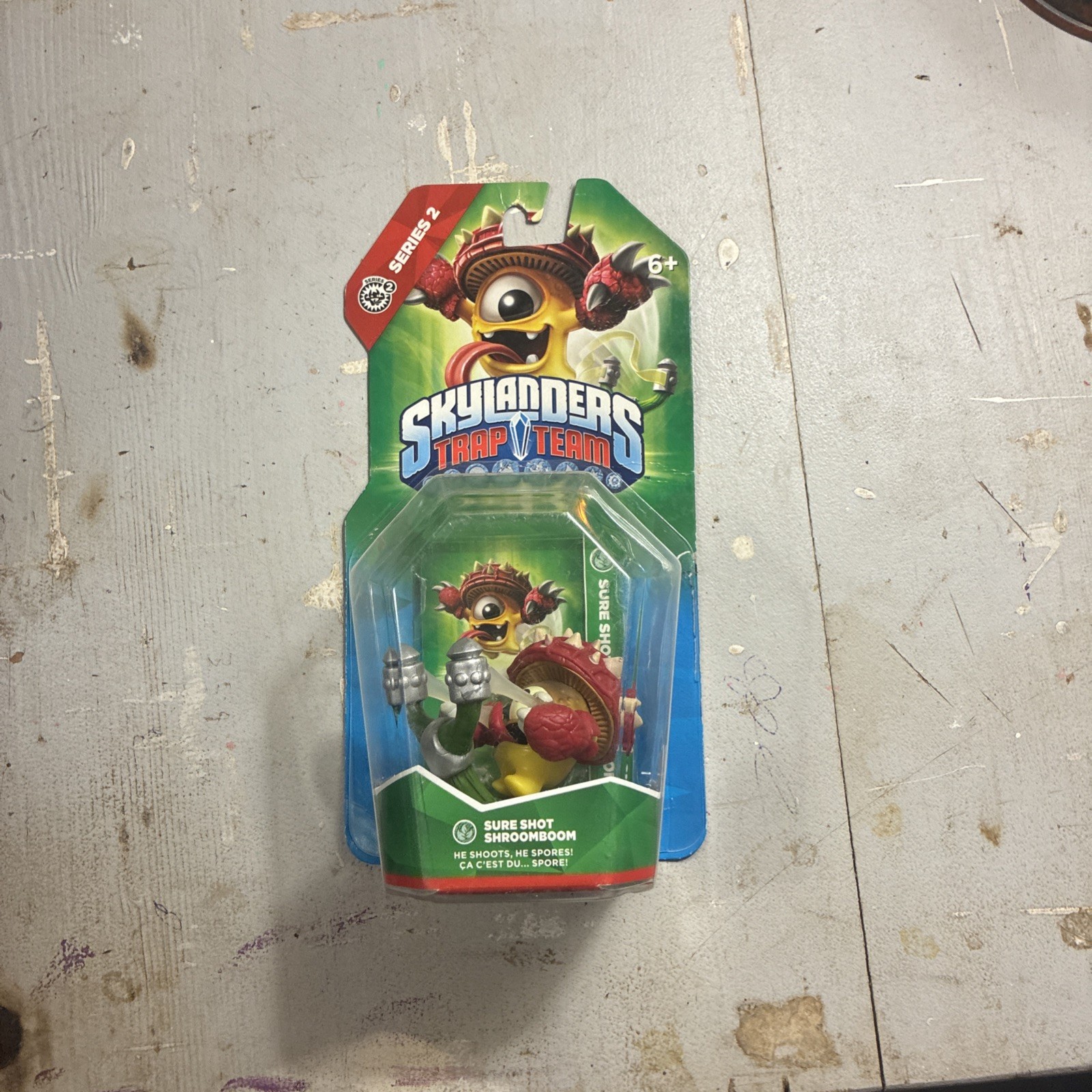 SKYLANDERS TRAP TEAM SURE SHOT SHROOMBOOM VERY RARE s2