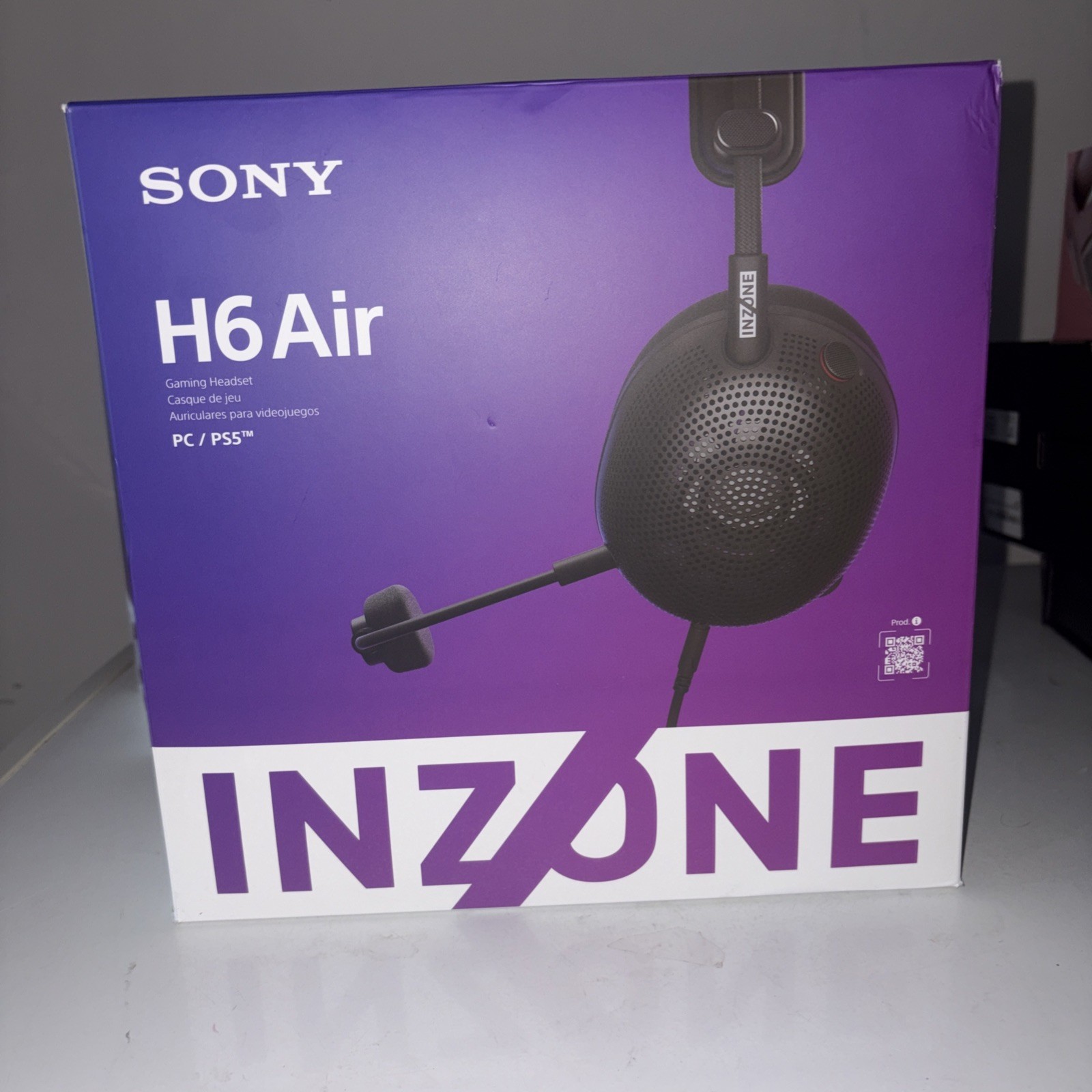 Sony – INZONE H6 Air Wired Open-back Gaming Headset for PC, PS5, PS4, Xbox, a…