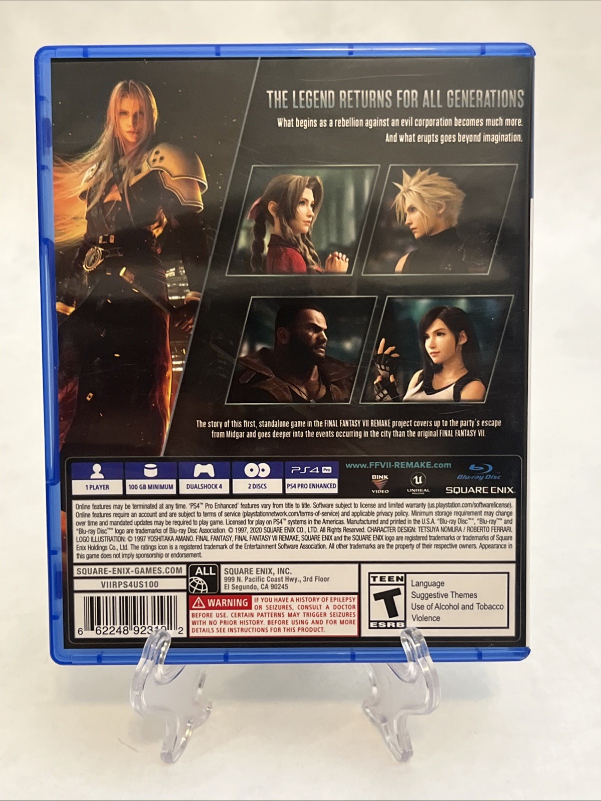 Final Fantasy PS4 Bundle: FFX/X-2 Remastered, FFVII Remake, FFXV Day One Edition