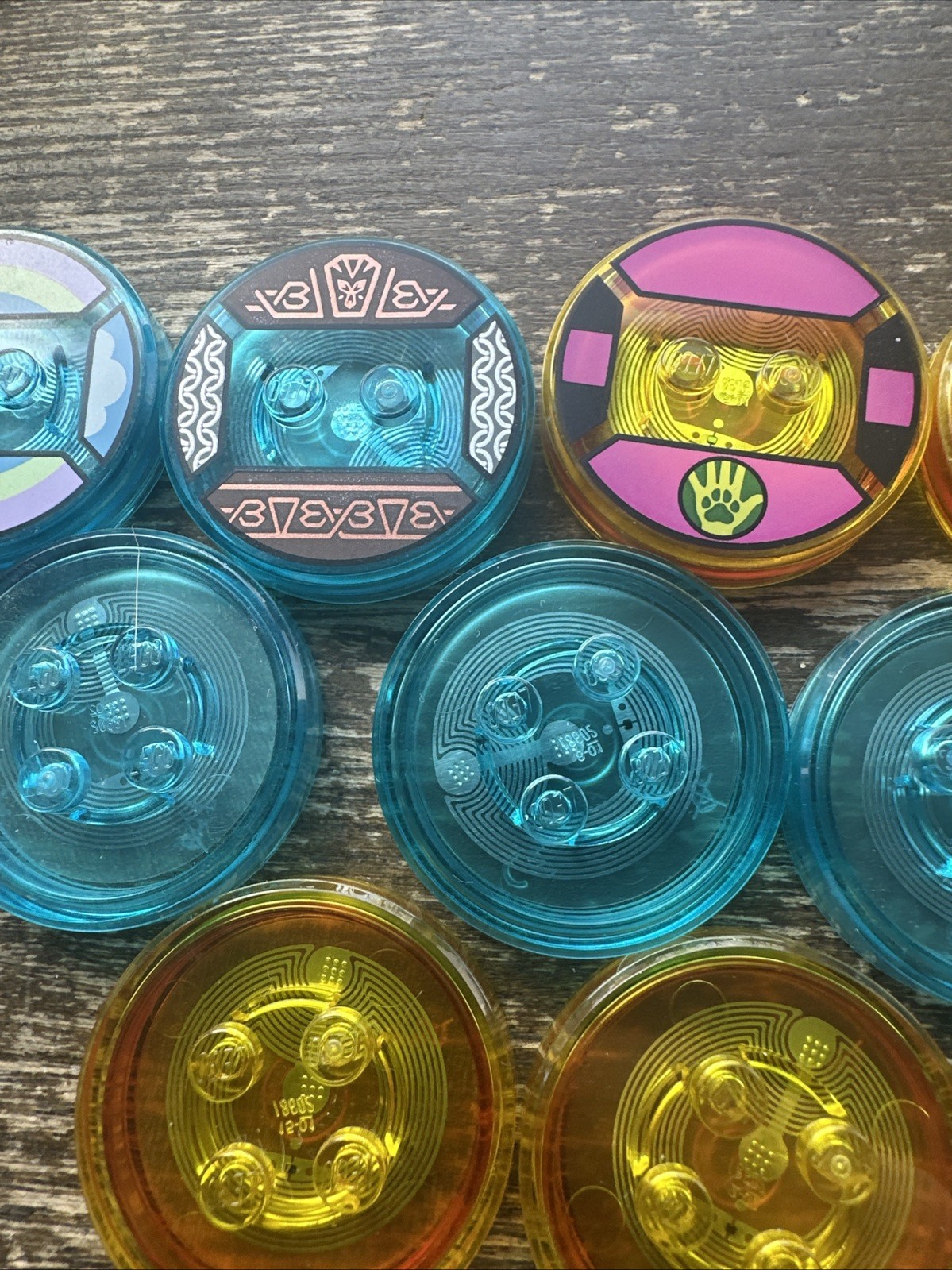 10 X Lego Dimensions Toy Tag Base Only Free Shipping Lot #7