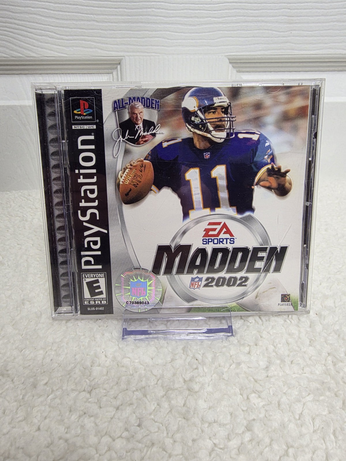 Madden NFL 2002 (Sony PlayStation 1, 2001) Ps1 CIB W/ REG CARD