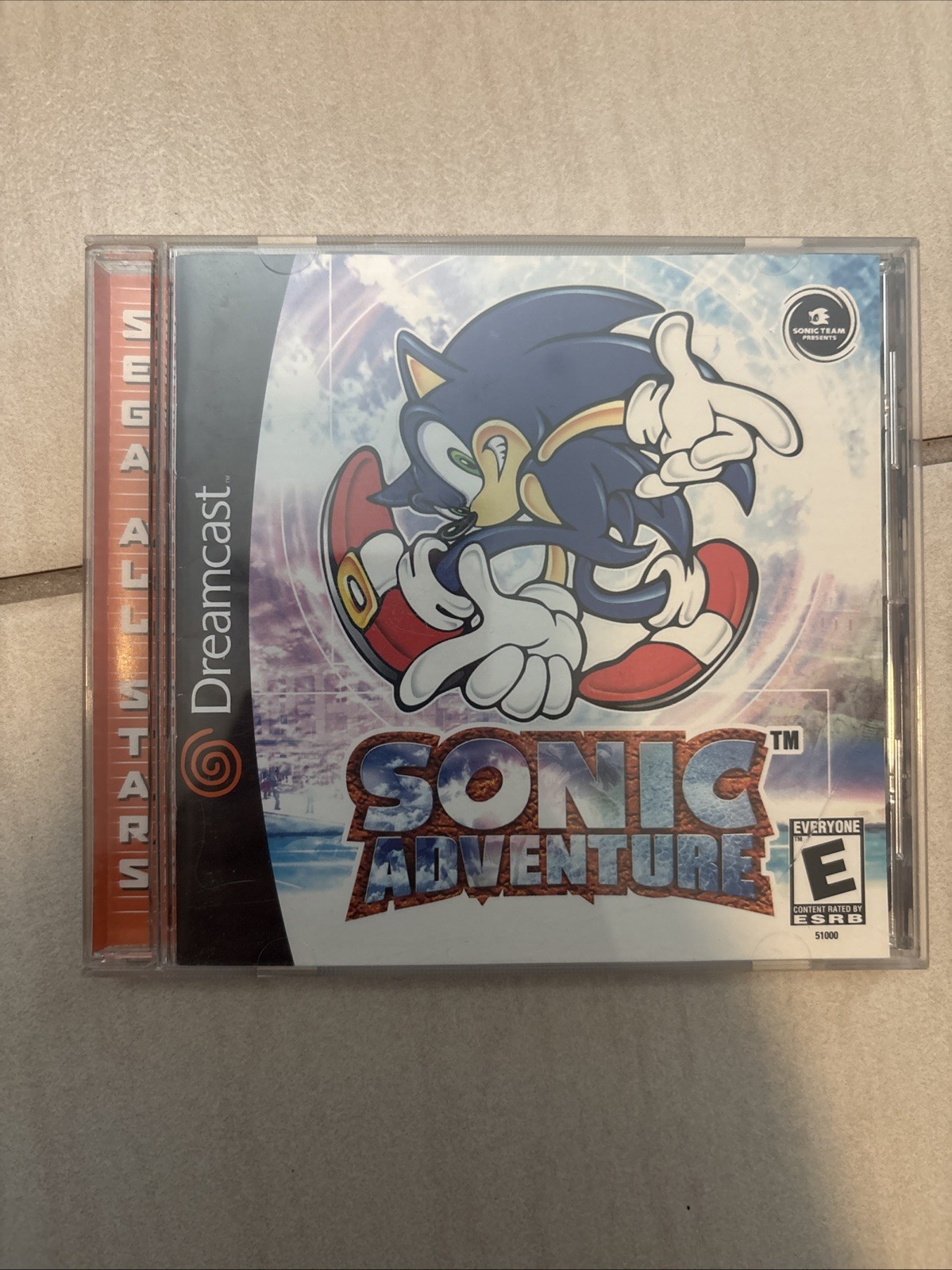 Sonic Adventure Sega Dreamcast Complete
