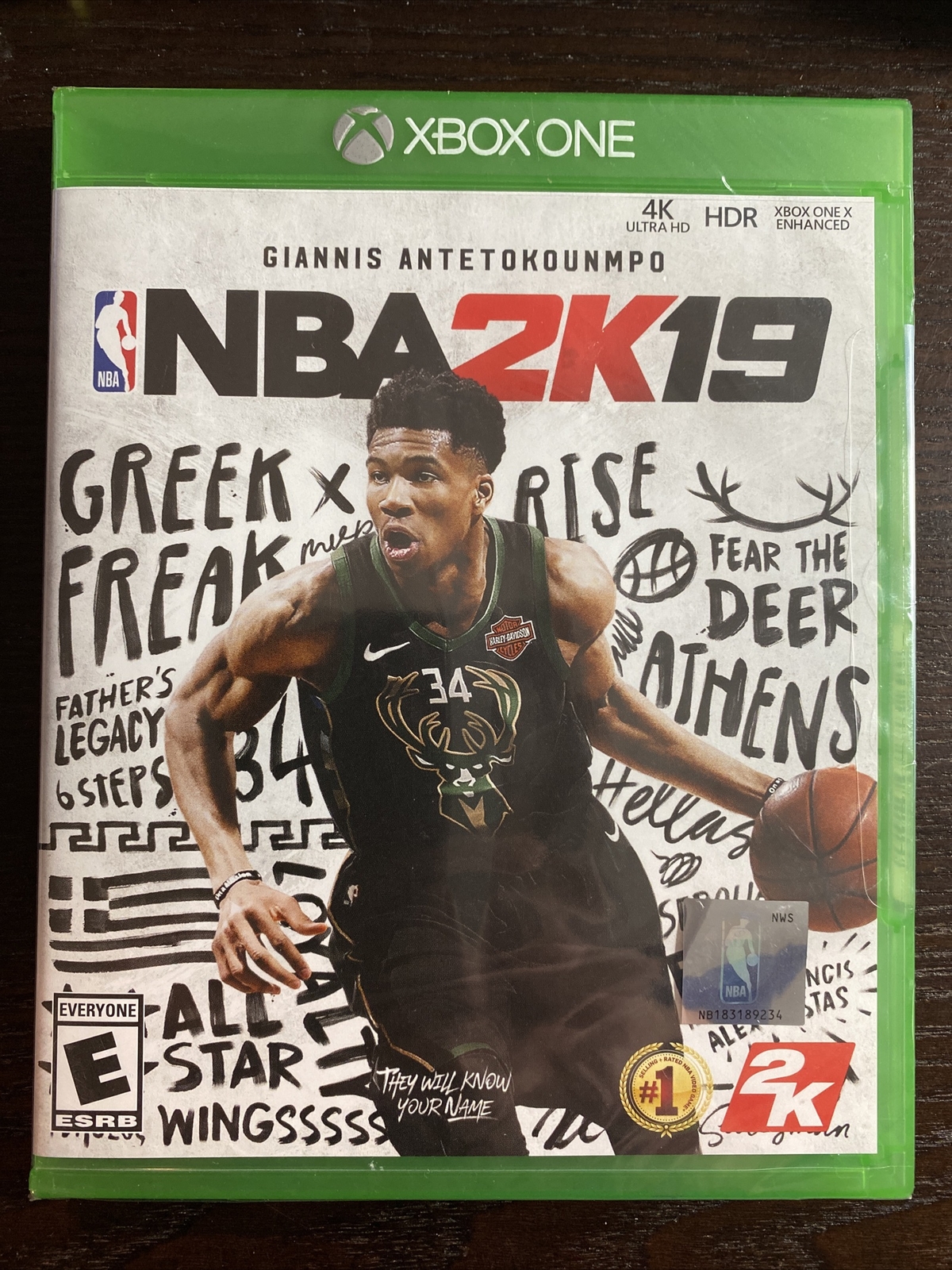 2K Games NBA 2K19 Video Game for Xbox One (Never Opened)