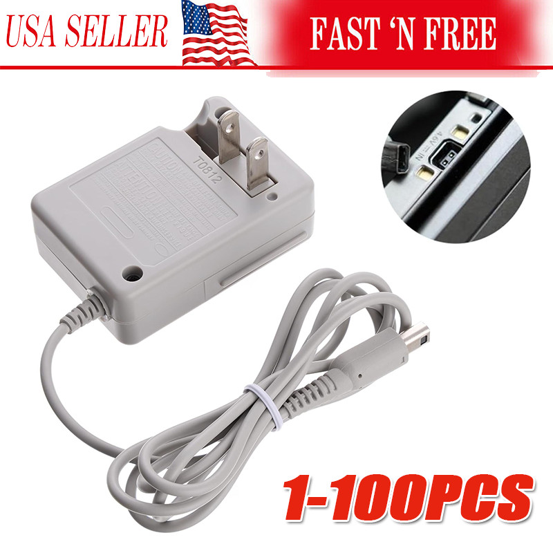 AC Adapter Home Wall Charger Cable for Nintendo DSi/ 2DS/ 3DS/ DSi XL System