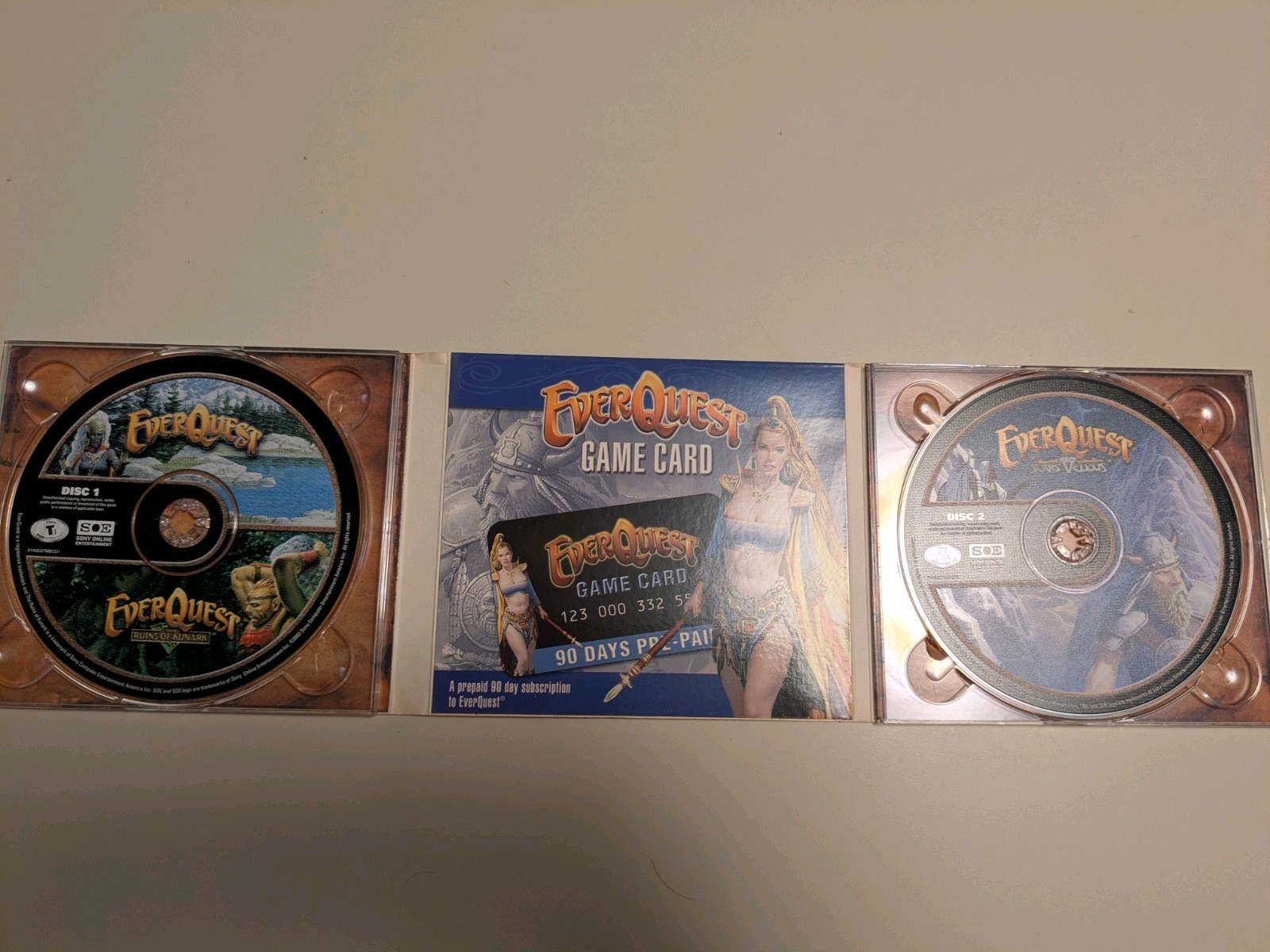 Everquest Trilogy COMPLETE Windows PC Video Games Fantasy Role-Playing