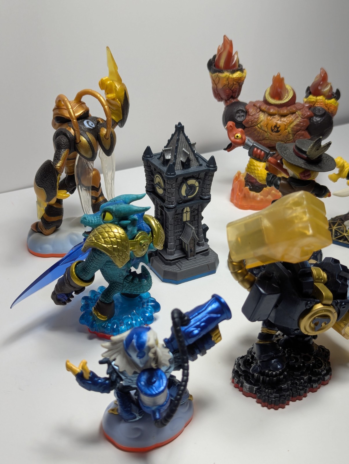 Skylanders Action Figures Jawbreaker Rattle Shake Spyro’s Enchanted Hoot Lot x10