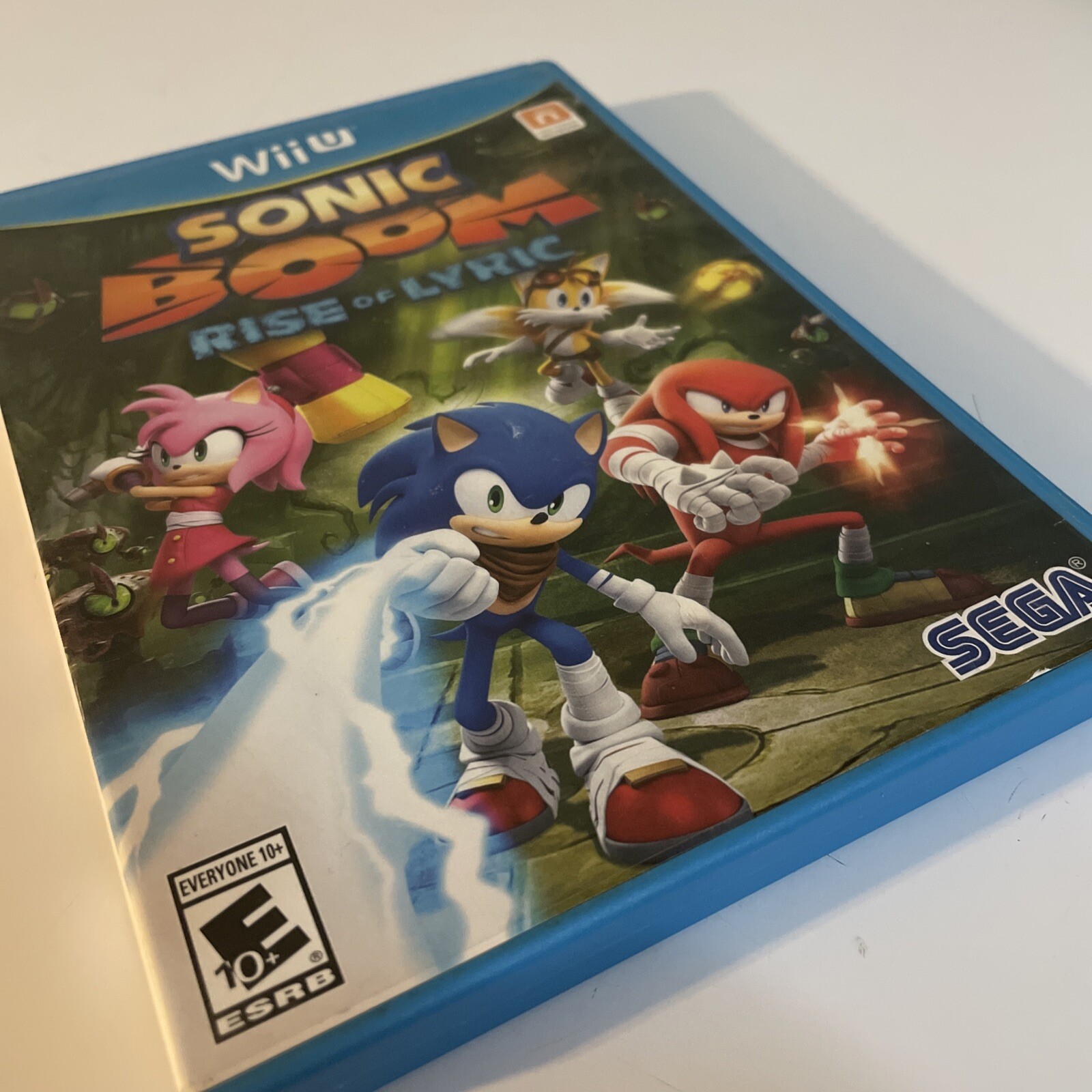 Sonic Boom: Rise of Lyric (Nintendo Wii U, 2014) No Manual