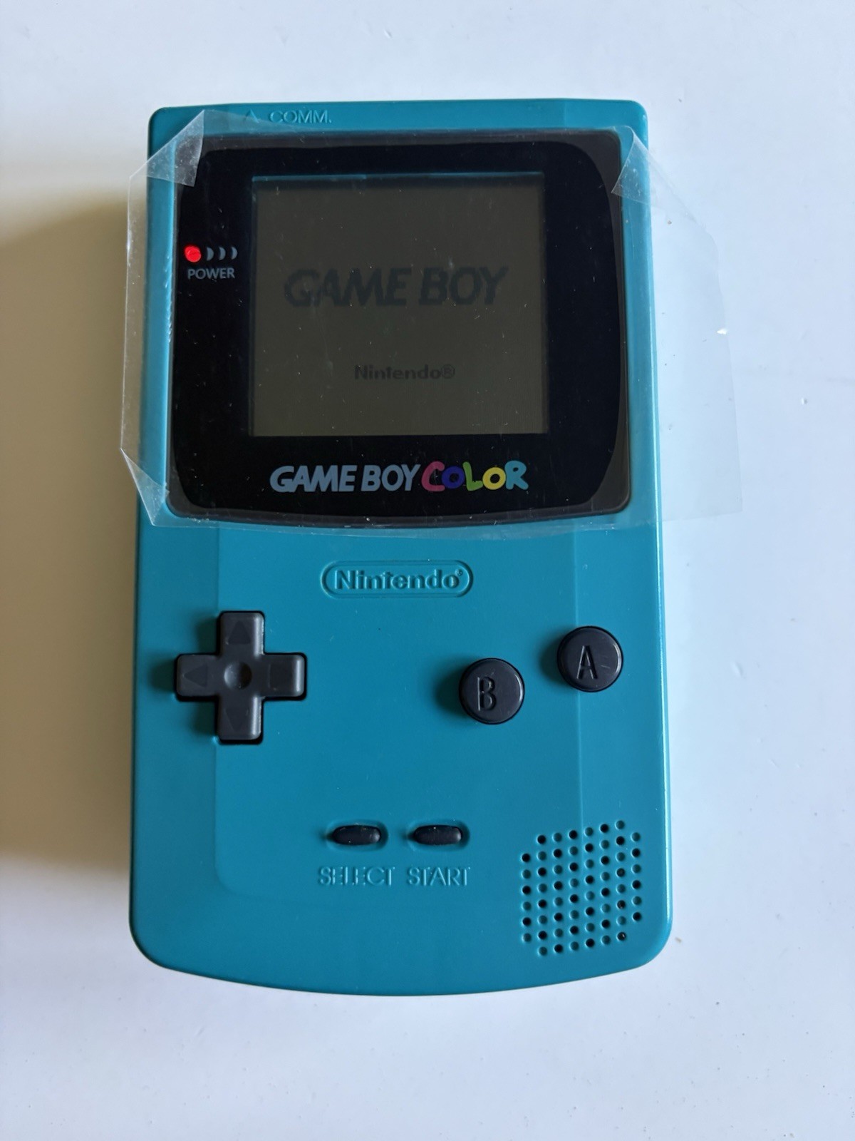 PROFESSIONALLY REFIRBISHED Game Boy COLOR (Teal) Console Handheld NEW LENS