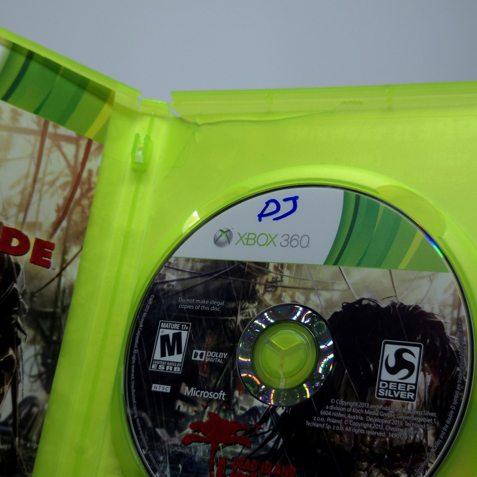 Dead Island Riptide CIB W/ Manual – Tested – Xbox 360