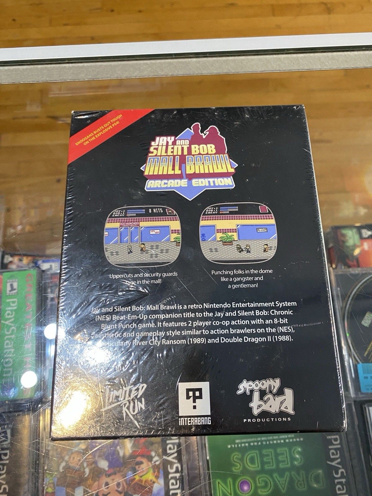Jay and Silent Bob: Mall Brawl Arcade Ed Limited Run – PlayStation 4 PS4 (New)