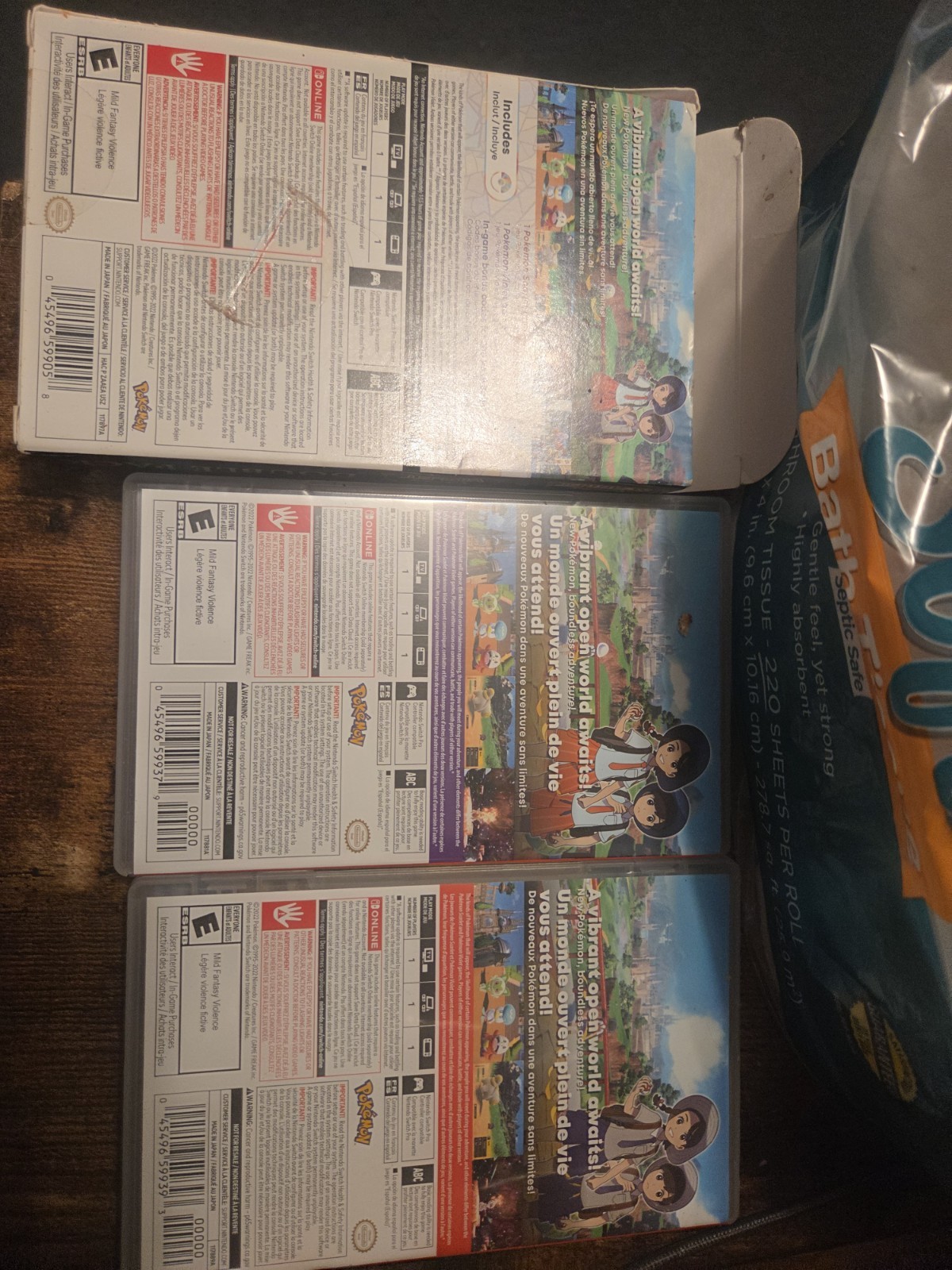 Multiple Pokémon Games for Nintendo Switch