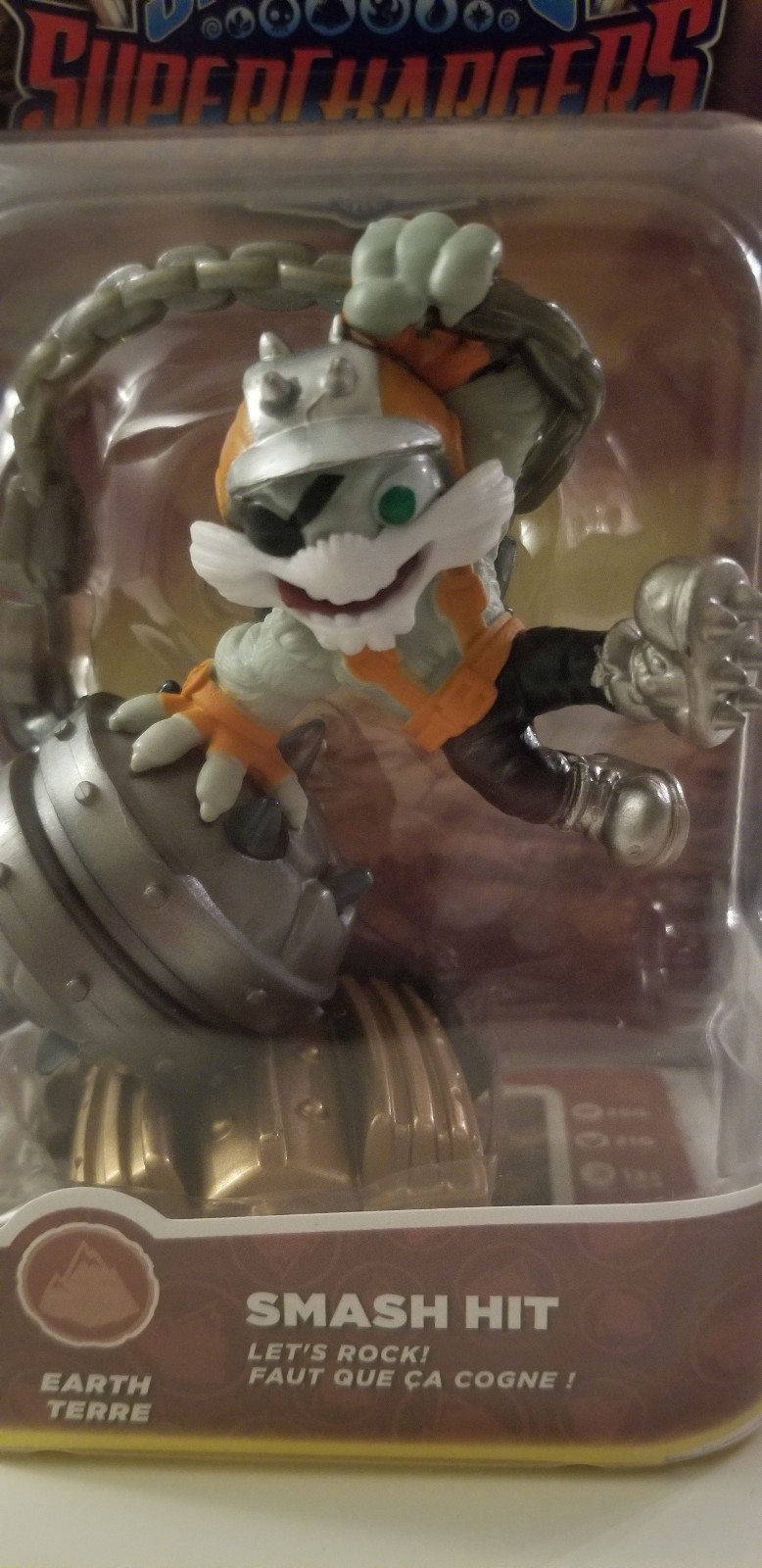 Skylanders Superchargers Smash Hit Figure Earth New in Box Sealed Activision