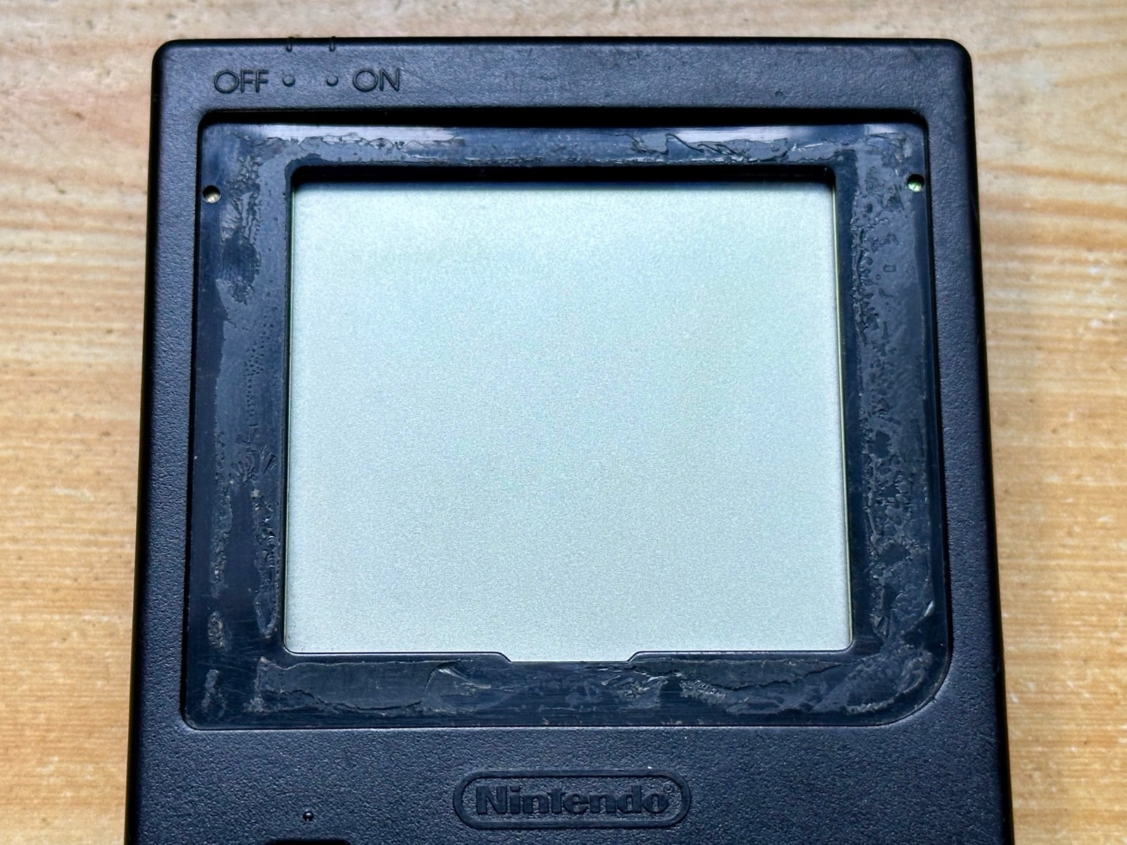 Nintendo Gameboy Pocket MGB-001 Onyx Charcoal Black Handheld System Console