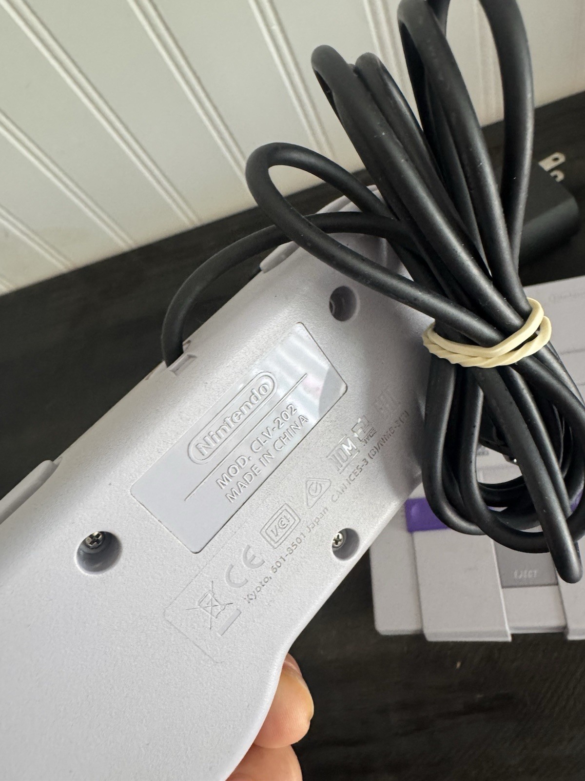 Nintendo Super NES Classic Edition Mini Console CLV-201 w/2 Controllers no box