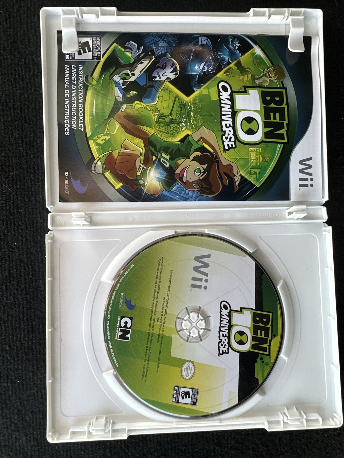 CIB Ben 10 Omniverse (Nintendo Wii U, 2012) w/Manual Complete AMAZING CONDITION