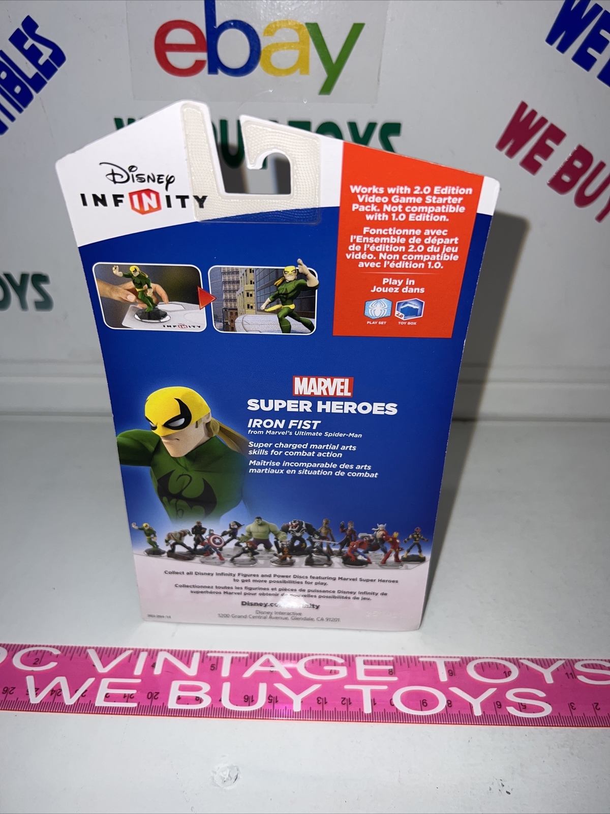 Disney Infinity 2.0 Marvel Super Hero Character – Iron Fist. New In Sealed Box.