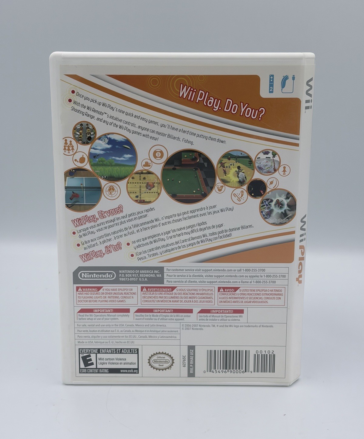 Wii Play Nintendo Wii Complete CIB Tested Fast Shipping