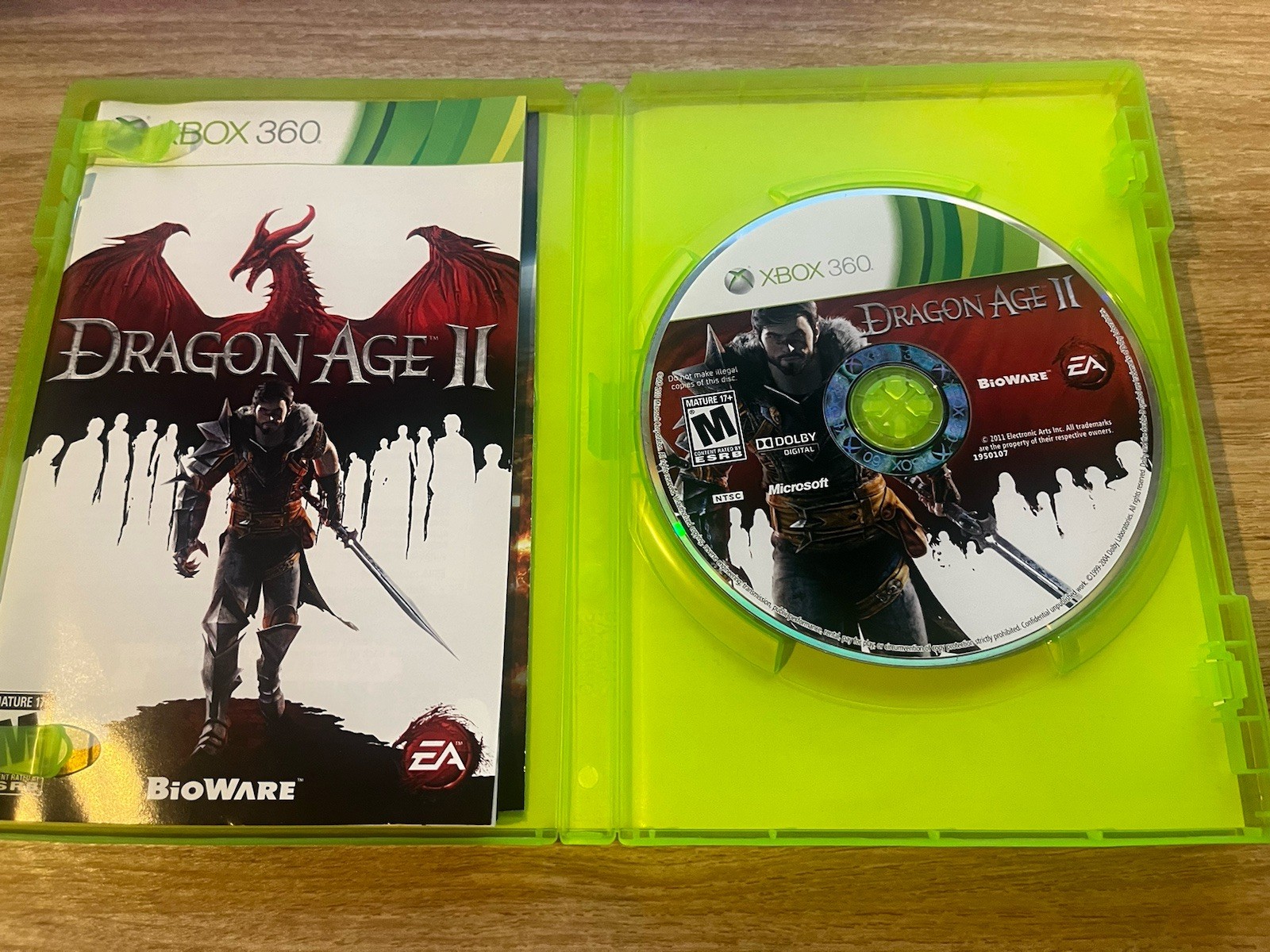 Dragon Age II (Xbox 360) Tested & Working CIB