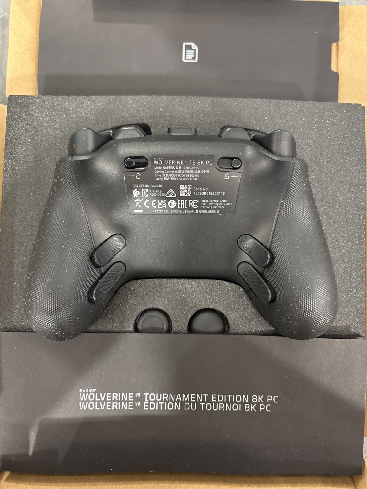 Razer Wolverine V3 Tournament Edition 8K Wired Controller