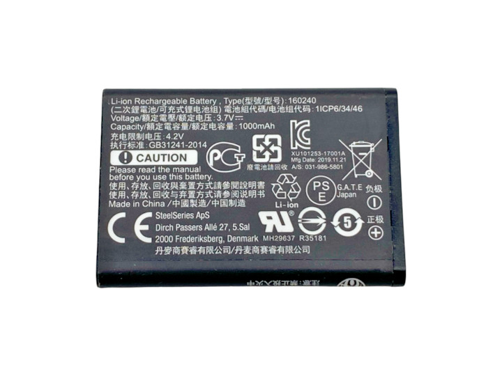 Lot of 97 – OEM SteelSeries Li-ion Rechargeable Battery 3.7V 1000mAh 160240 – UD