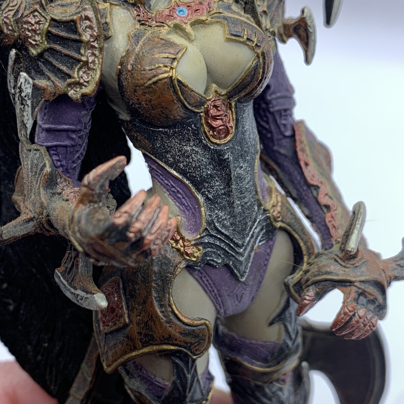Avia Figure from Aion Limited Collectors Edition Winged Asmodian Daeva *AS IS*
