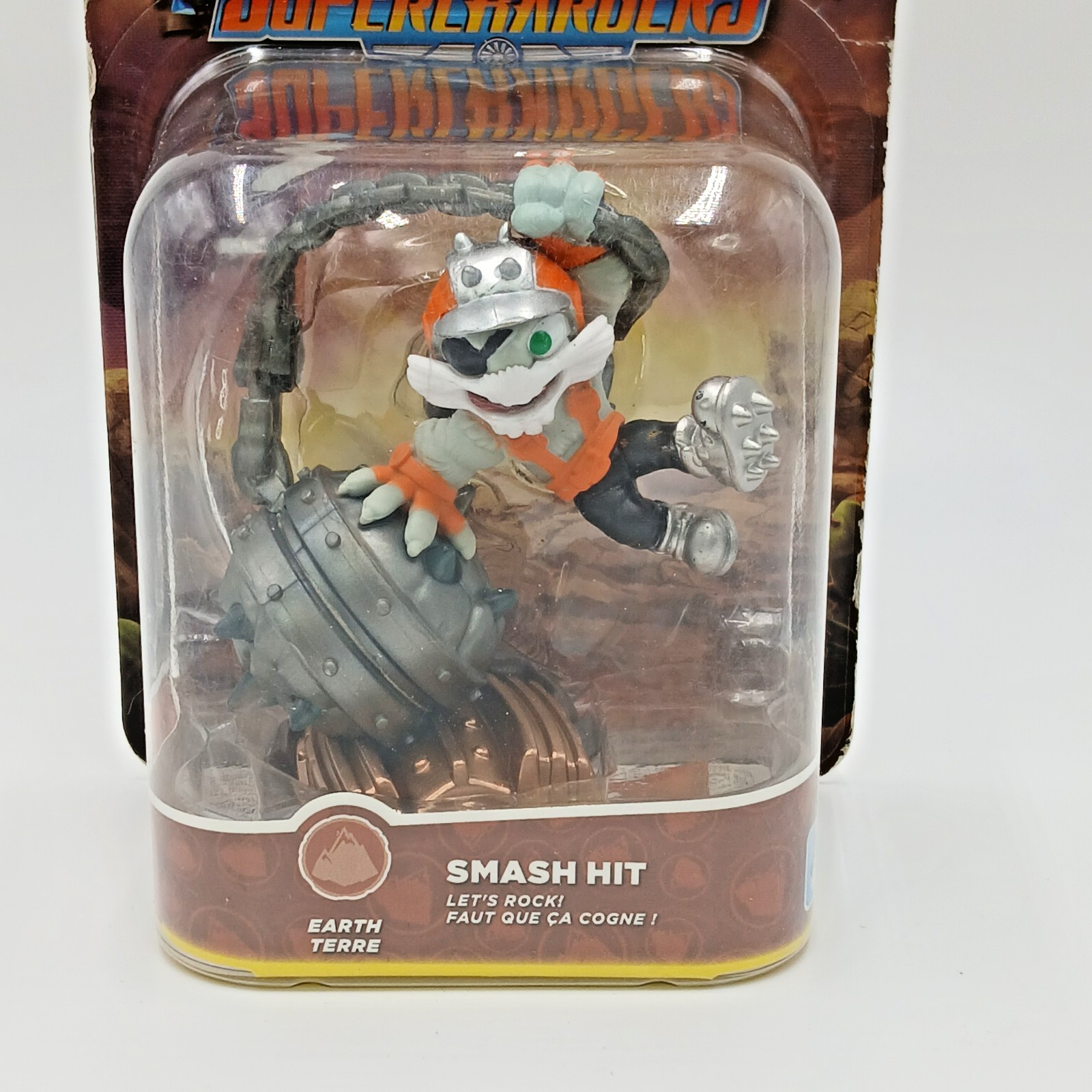 Skylanders SuperChargers Smash Hit Earth Figure Sealed NOS Heavy Shelf Damage