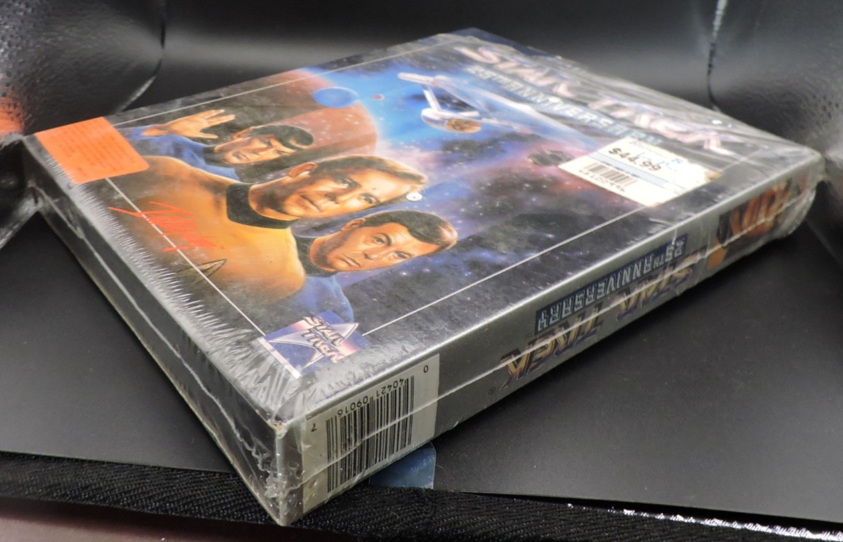 Star Trek 25th Anniversary PC Game – 1991 3.5” Disks NEW SEALED EXCELLENT COND
